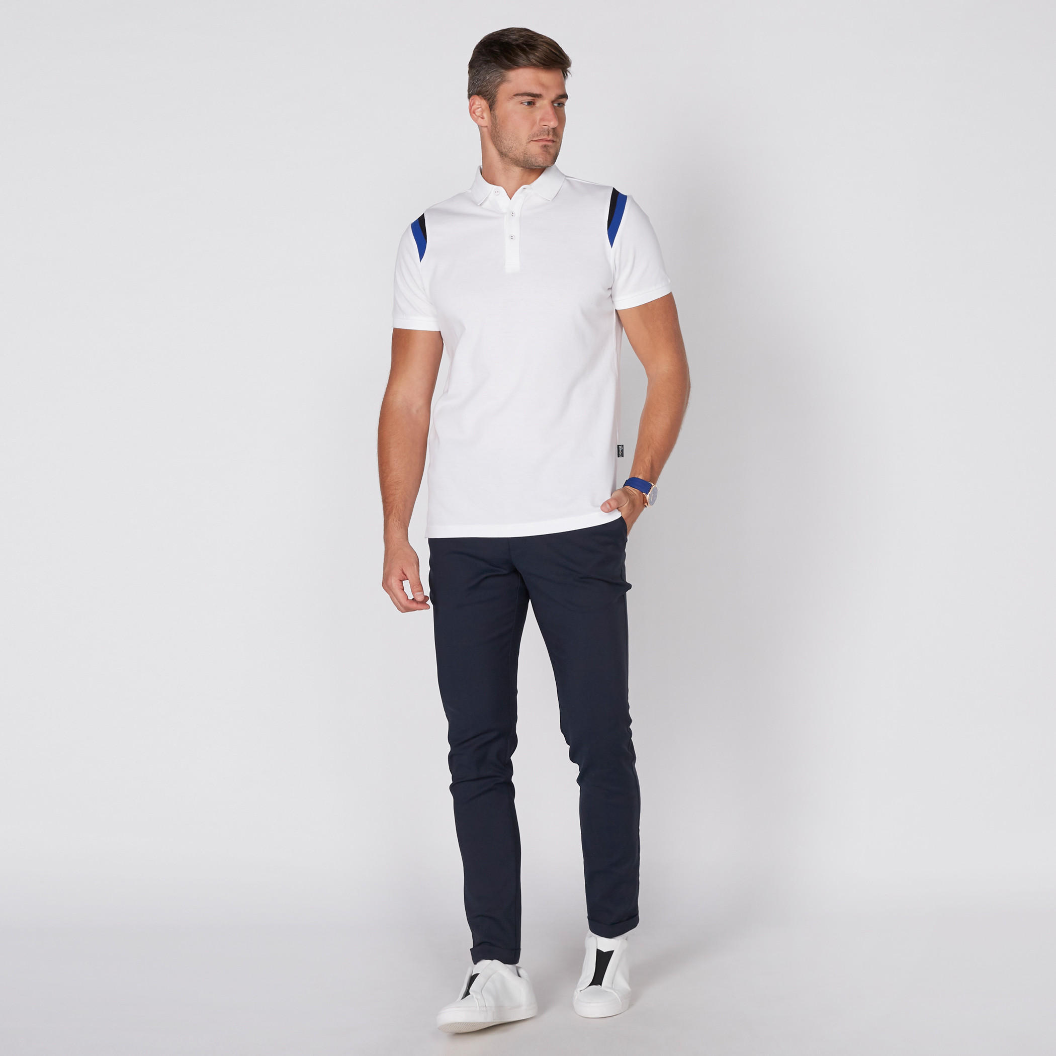 بنطال طويل بقصّة مطابقة للجسم وجيوب من لوم-men-clothing-bottoms-trousersandchinos-trousers-image-6