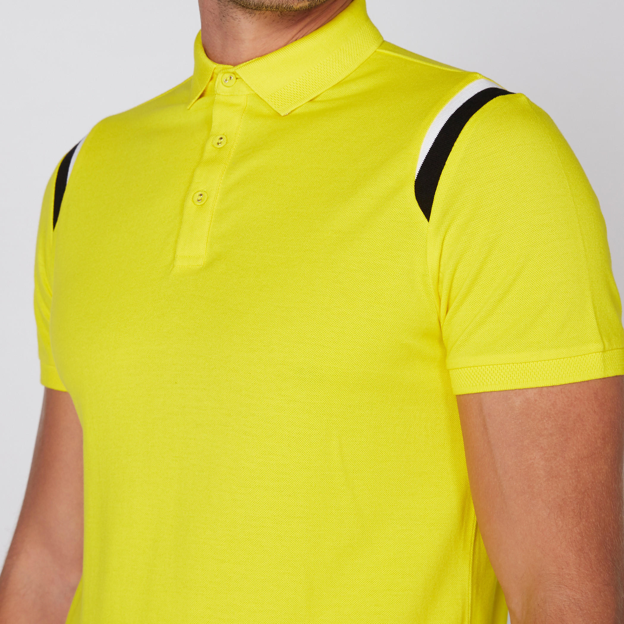 تيشيرت بياقة بولو وأكمام قصيرة من لوم-men-clothing-tshirtsandpolos-polos-image-2