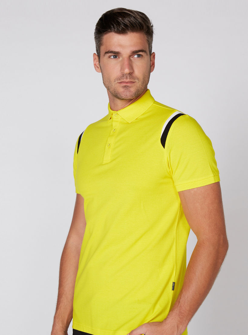 تيشيرت بياقة بولو وأكمام قصيرة من لوم-men-clothing-tshirtsandpolos-polos-image-3