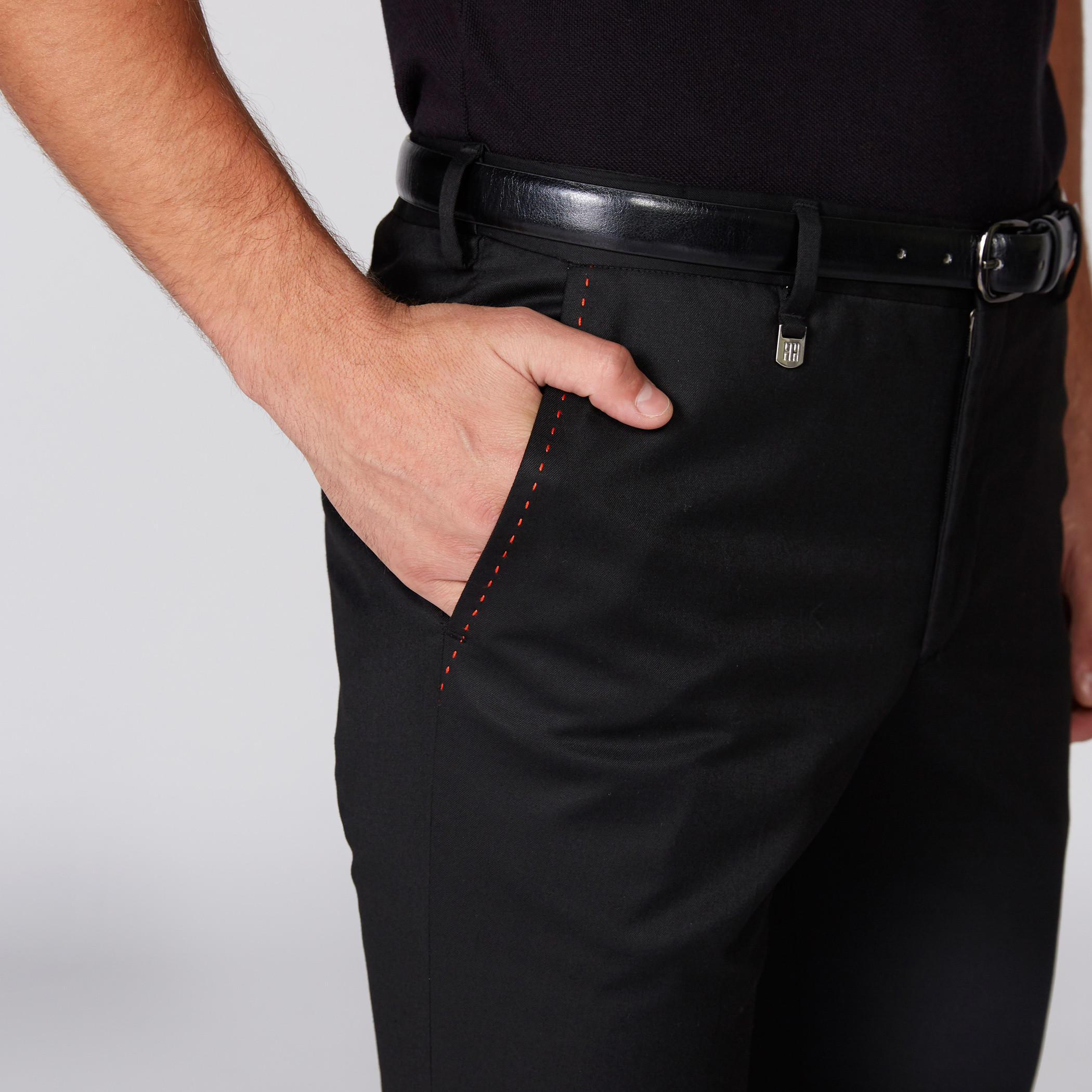 L'Homme Full Length Trousers with Button Closure and Pocket Detail-men-clothing-bottoms-trousersandchinos-trousers-image-4