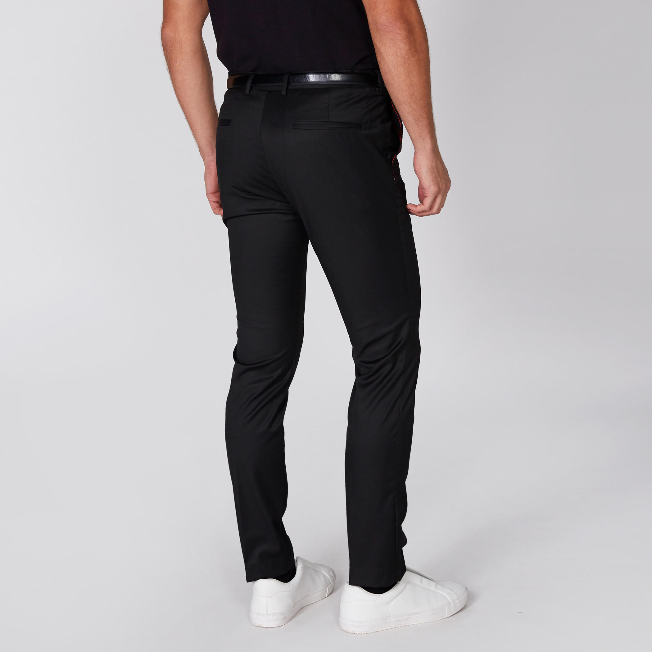 L'Homme Full Length Trousers with Button Closure and Pocket Detail-men-clothing-bottoms-trousersandchinos-trousers-image-5