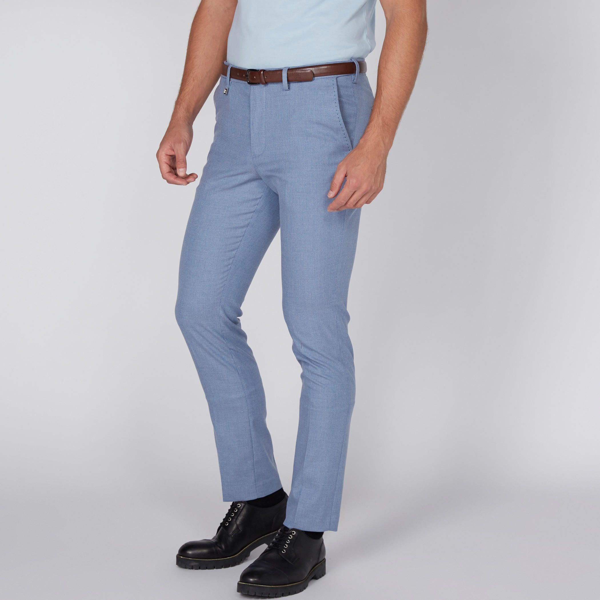 بنطال بارز الملمس بجيوب من لوم-men-clothing-bottoms-trousersandchinos-trousers-image-4