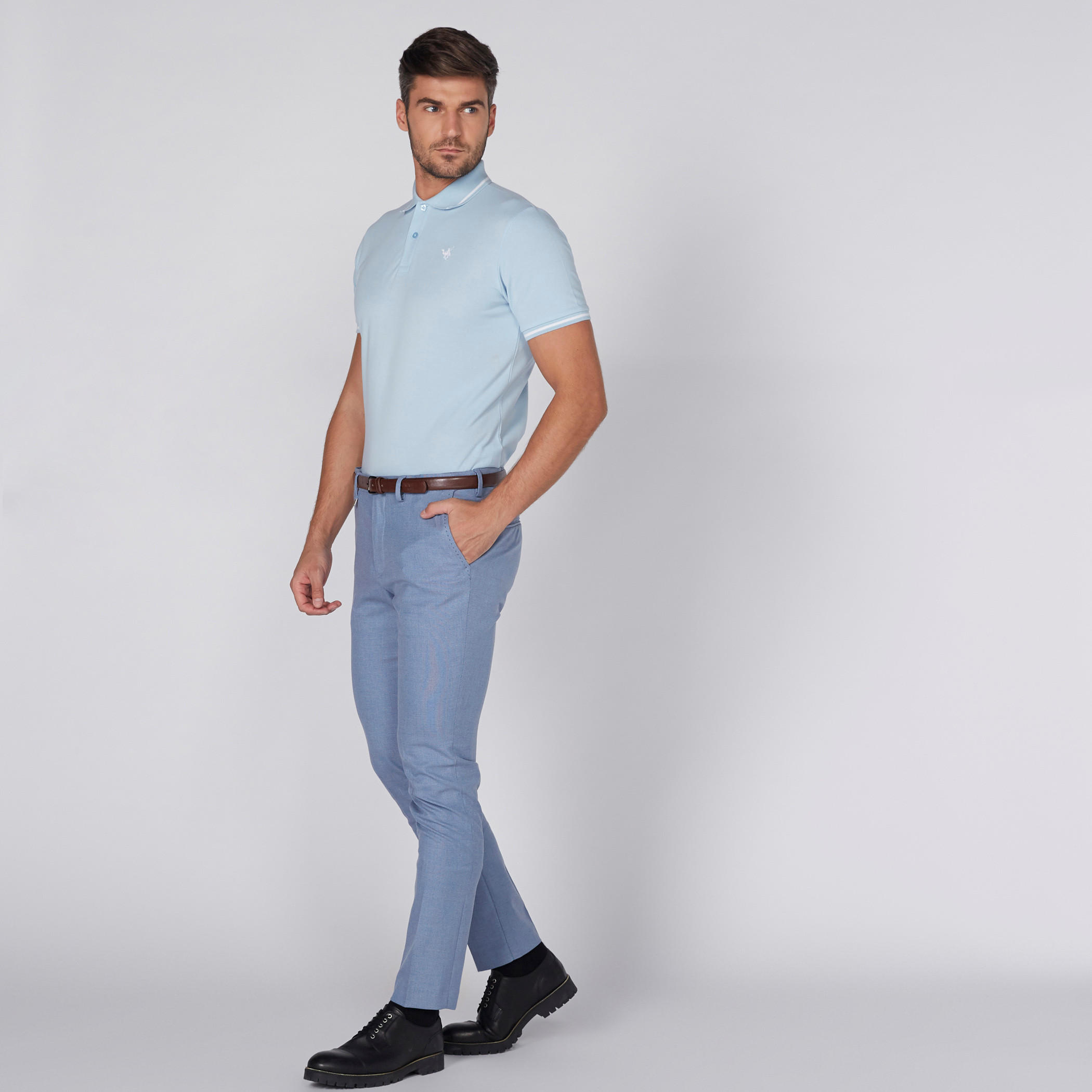 بنطال بارز الملمس بجيوب من لوم-men-clothing-bottoms-trousersandchinos-trousers-image-2