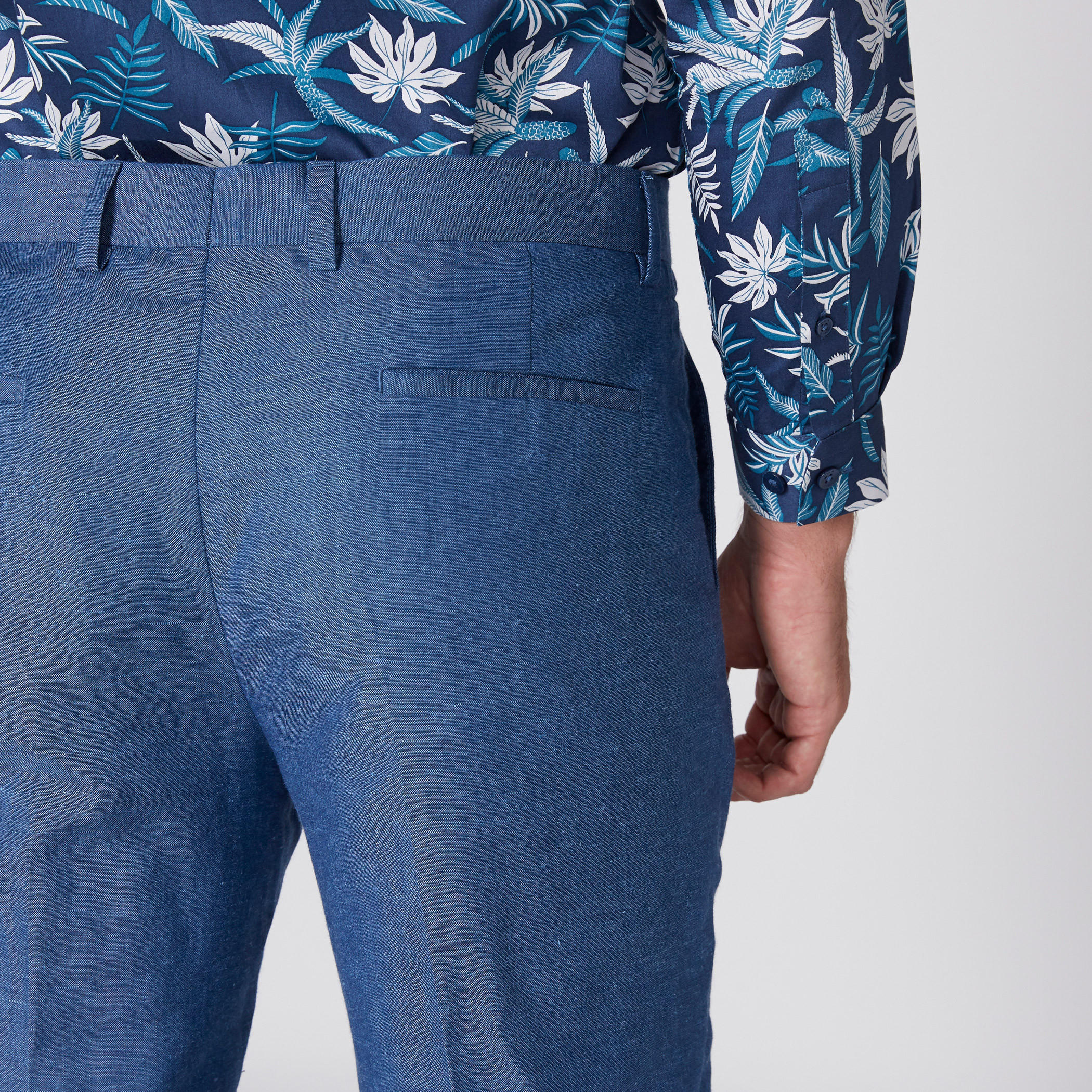 بنطال طويل بزر إغلاق وجيوب من لوم-men-clothing-bottoms-trousersandchinos-trousers-image-2