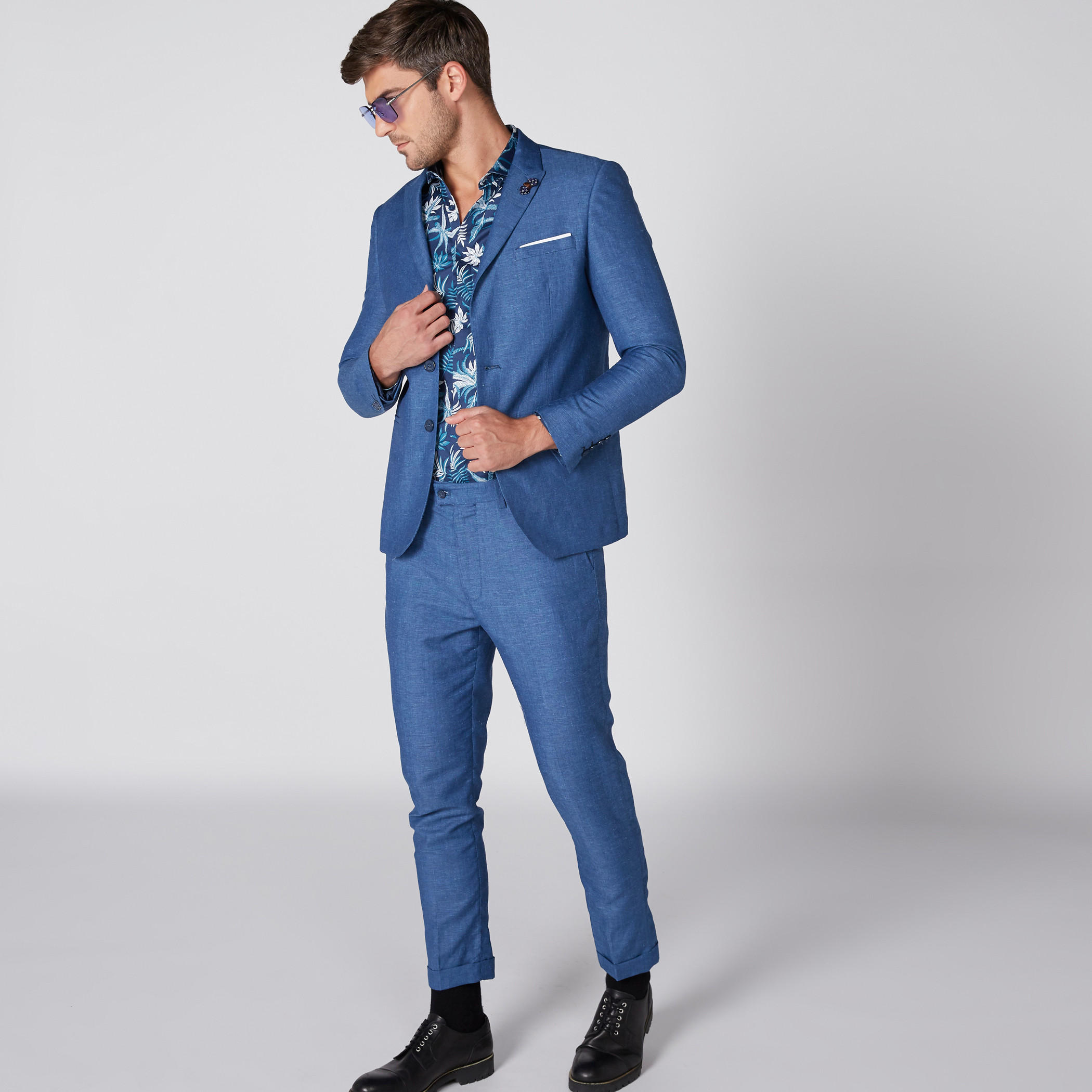 بنطال طويل بزر إغلاق وجيوب من لوم-men-clothing-bottoms-trousersandchinos-trousers-image-5