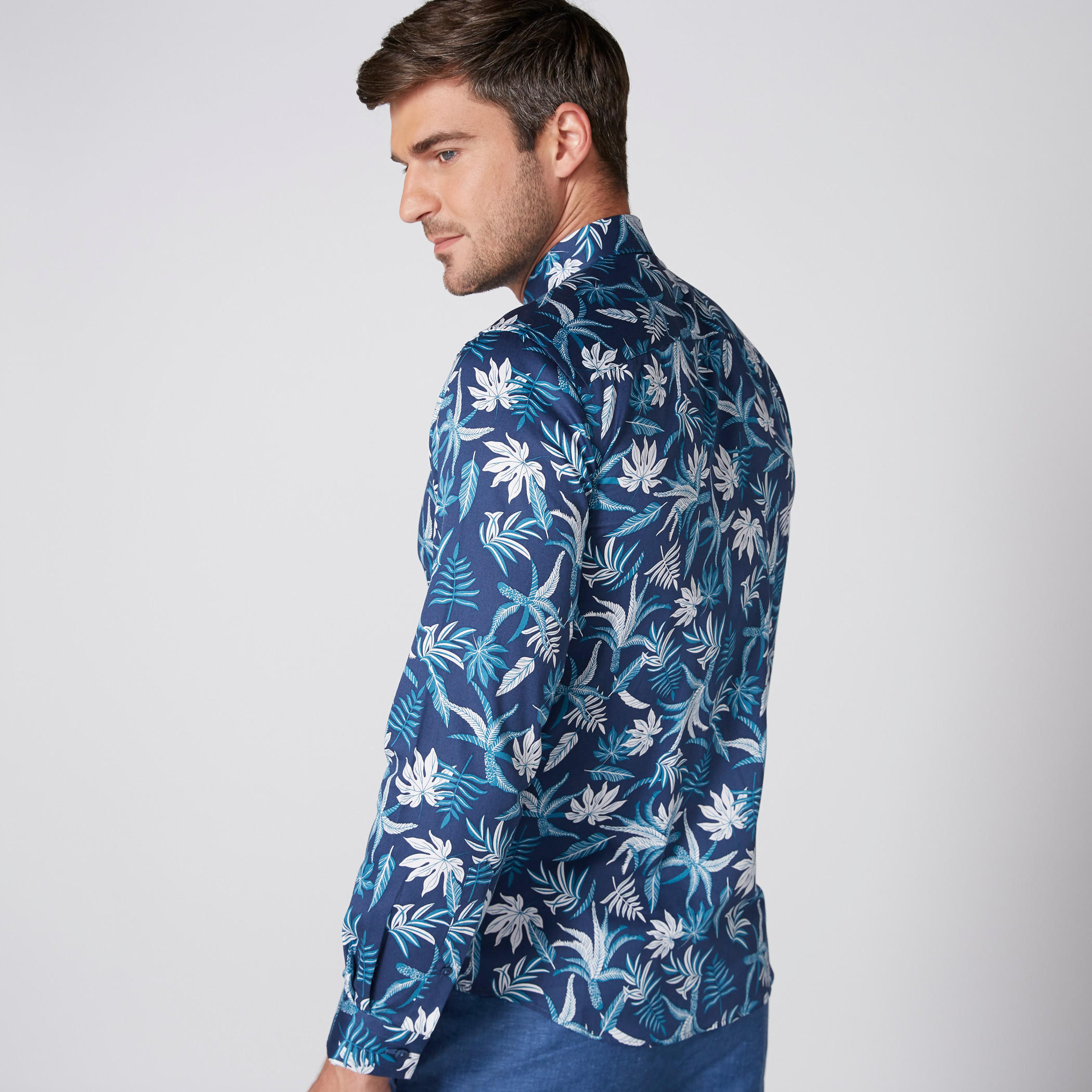 قميص بأكمام طويلة وطبعات من لوم-men-clothing-shirts-image-4