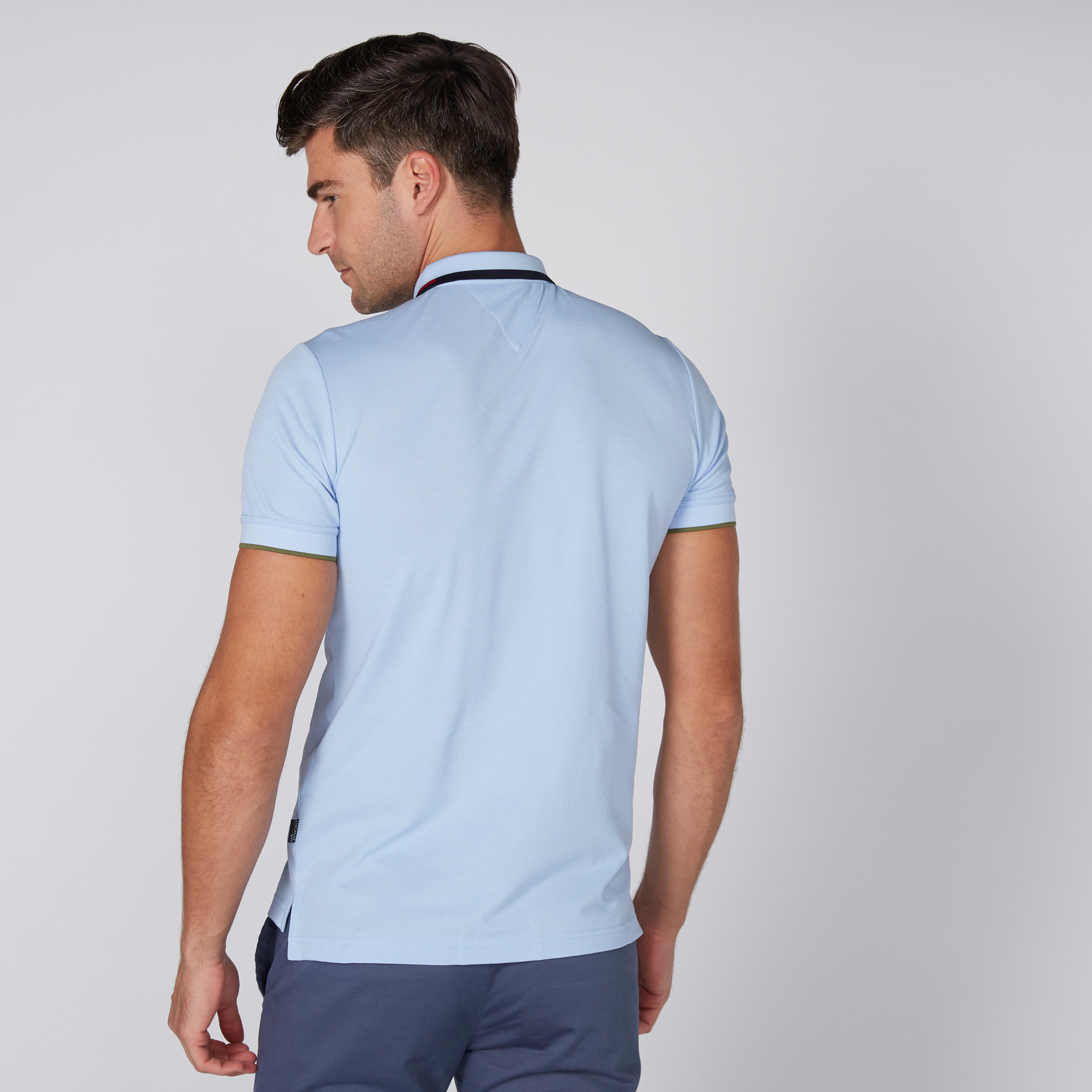 تيشيرت بياقة بولو وأكمام قصيرة من لوم-men-clothing-tshirtsandpolos-polos-image-4