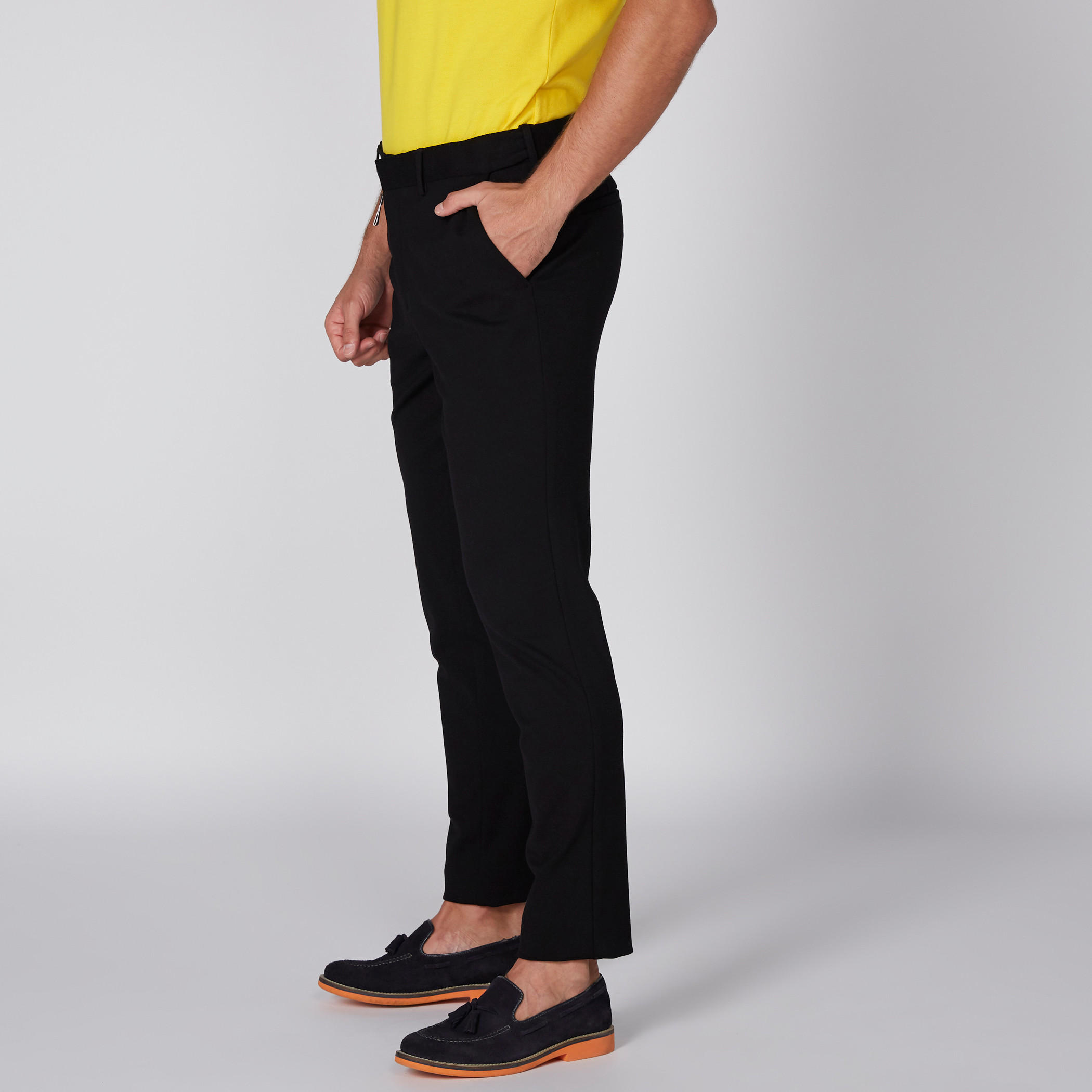 بنطال طويل بإبزيم إغلاق وجيوب من لوم-men-clothing-bottoms-trousersandchinos-trousers-image-4