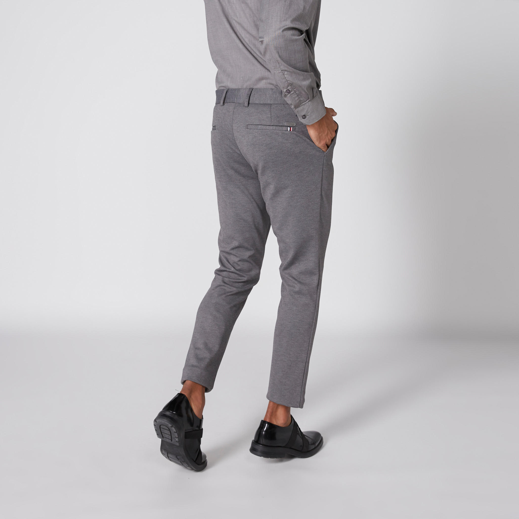 L'Homme Full Length Trousers with Pocket Detail-men-clothing-bottoms-trousersandchinos-trousers-image-2
