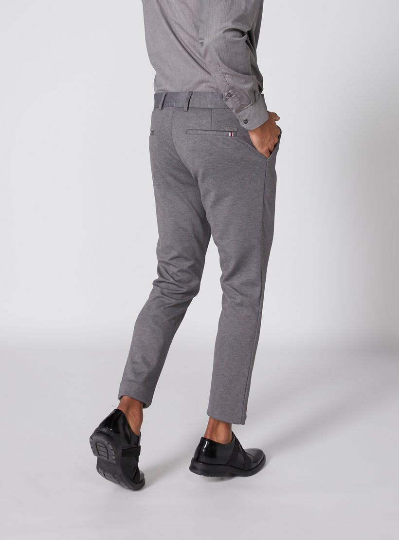 L'Homme Full Length Trousers with Pocket Detail-men-clothing-bottoms-trousersandchinos-trousers-image-2