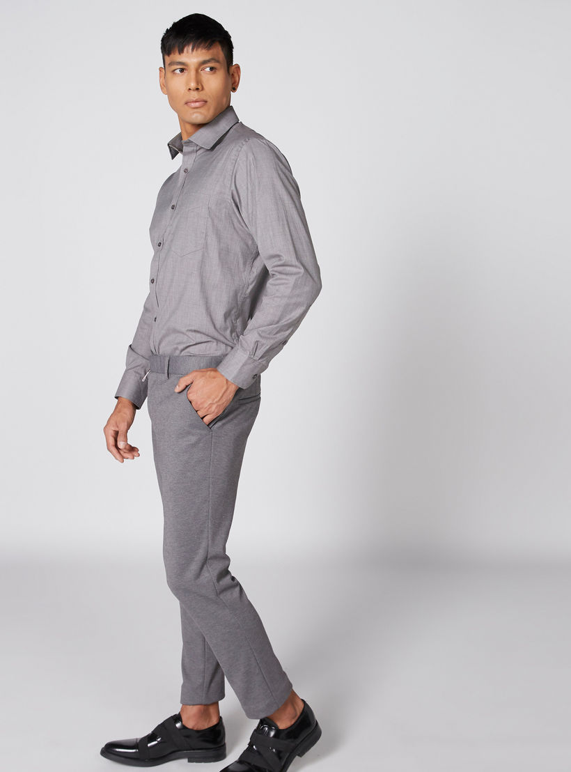 L'Homme Full Length Trousers with Pocket Detail-men-clothing-bottoms-trousersandchinos-trousers-image-4