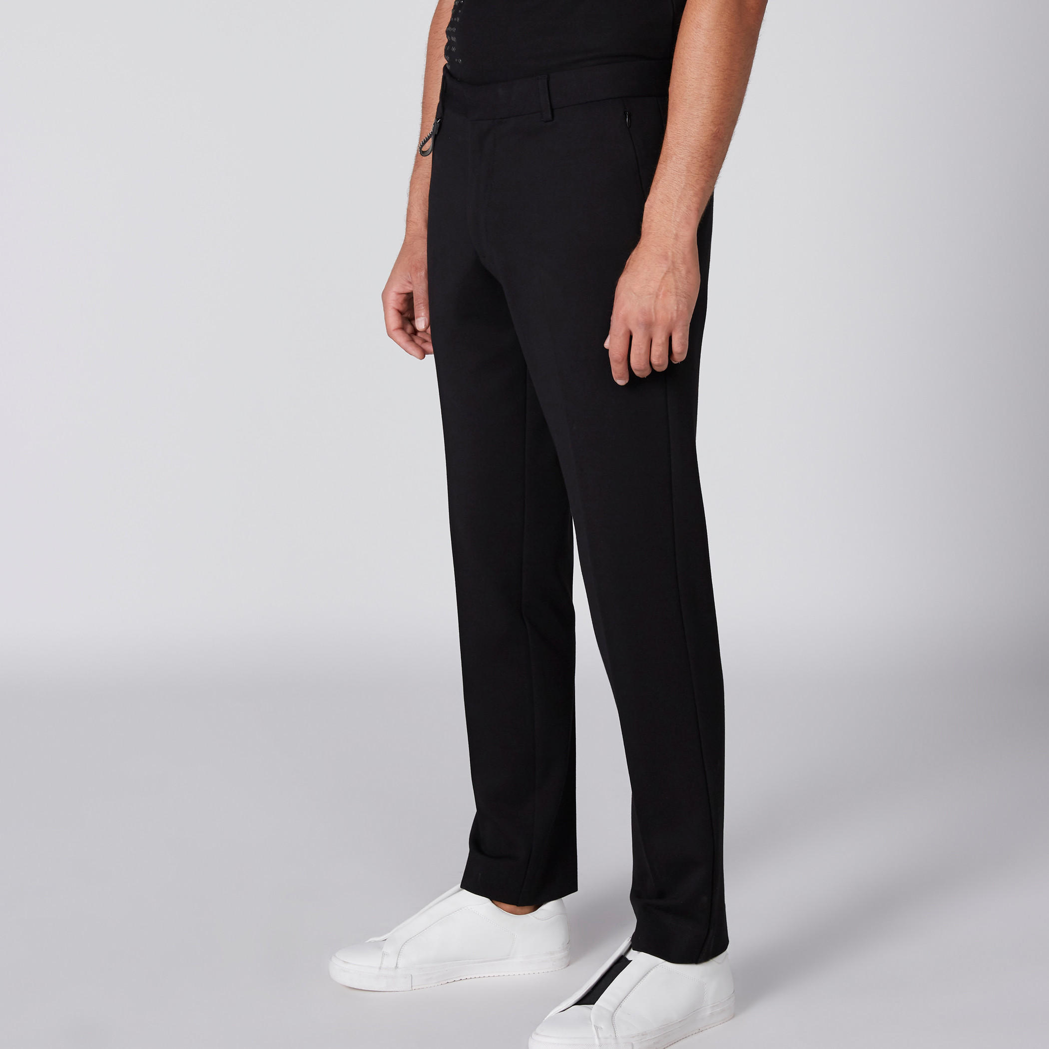 L'Homme Full Length Trousers with Pocket Detail-men-clothing-bottoms-trousersandchinos-trousers-image-1