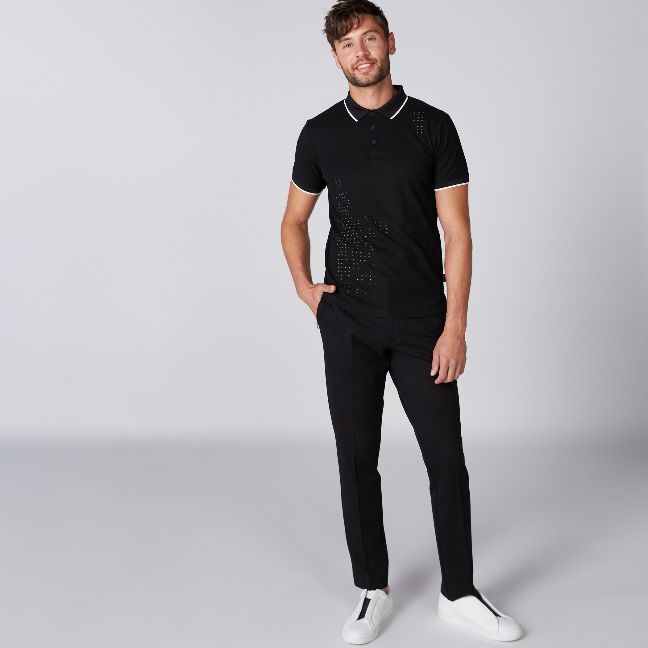 L'Homme Full Length Trousers with Pocket Detail-men-clothing-bottoms-trousersandchinos-trousers-image-4