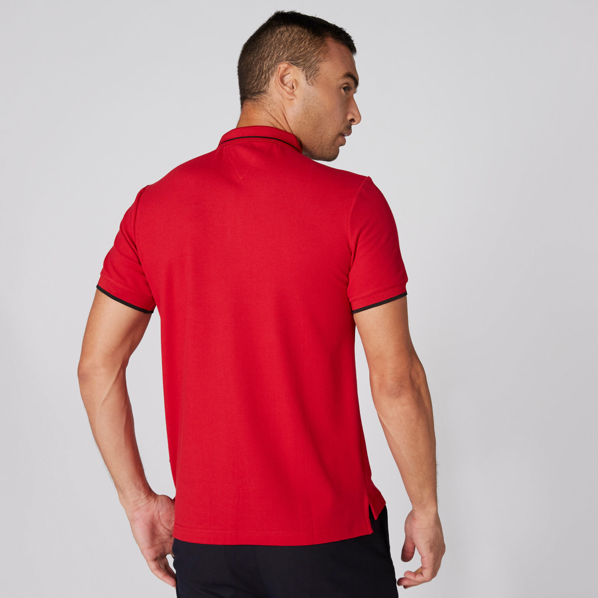 تيشيرت بياقة بولو وأكمام قصيرة من لوم-men-clothing-tshirtsandpolos-polos-image-2