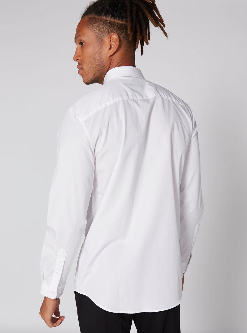 قميص بأكمام طويلة ووصلة أزرار مخفية وطبعات من لوم-men-clothing-shirts-image-2