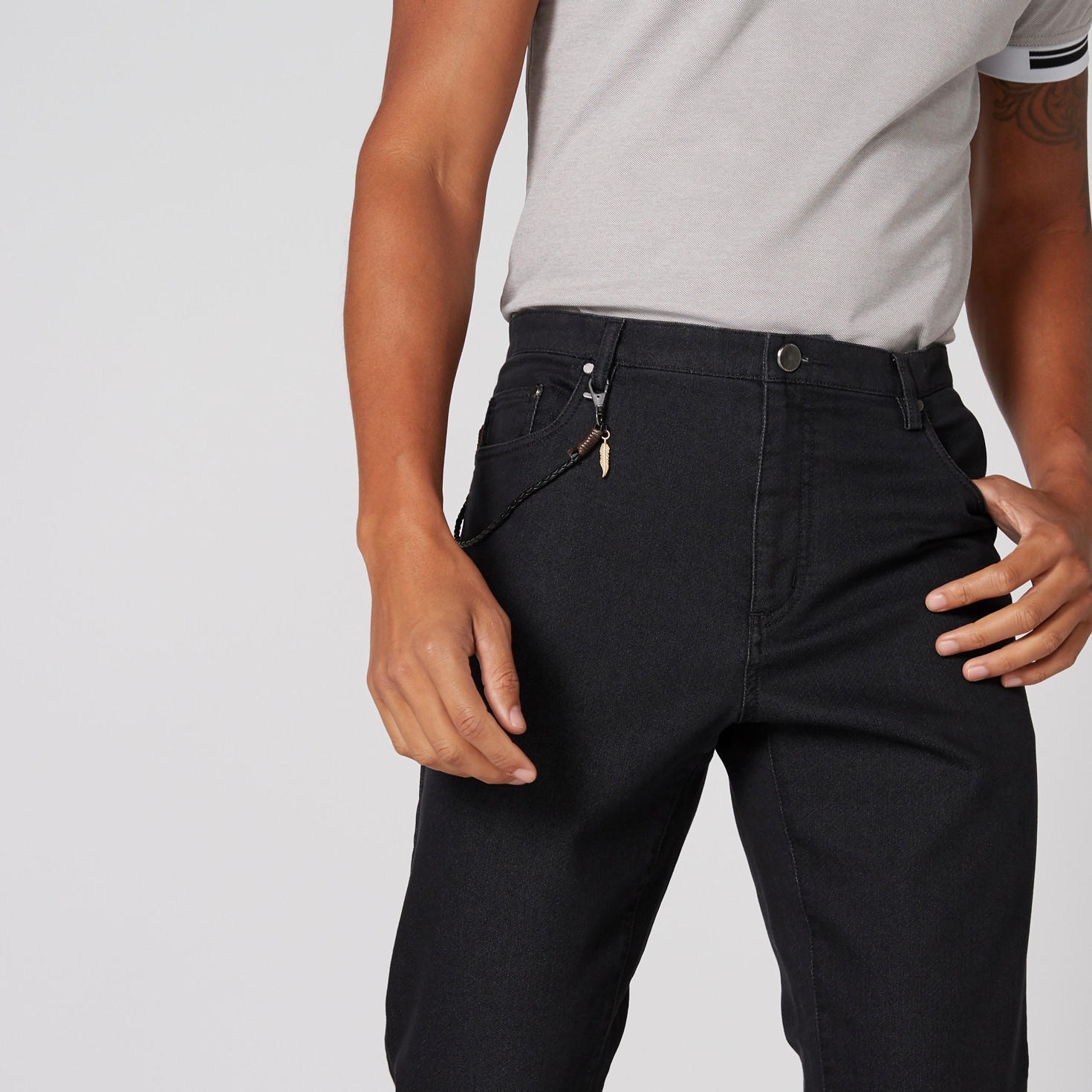 بنطال جينز طويل بزر إغلاق وجيوب من لوم-men-clothing-bottoms-jeans-image-4