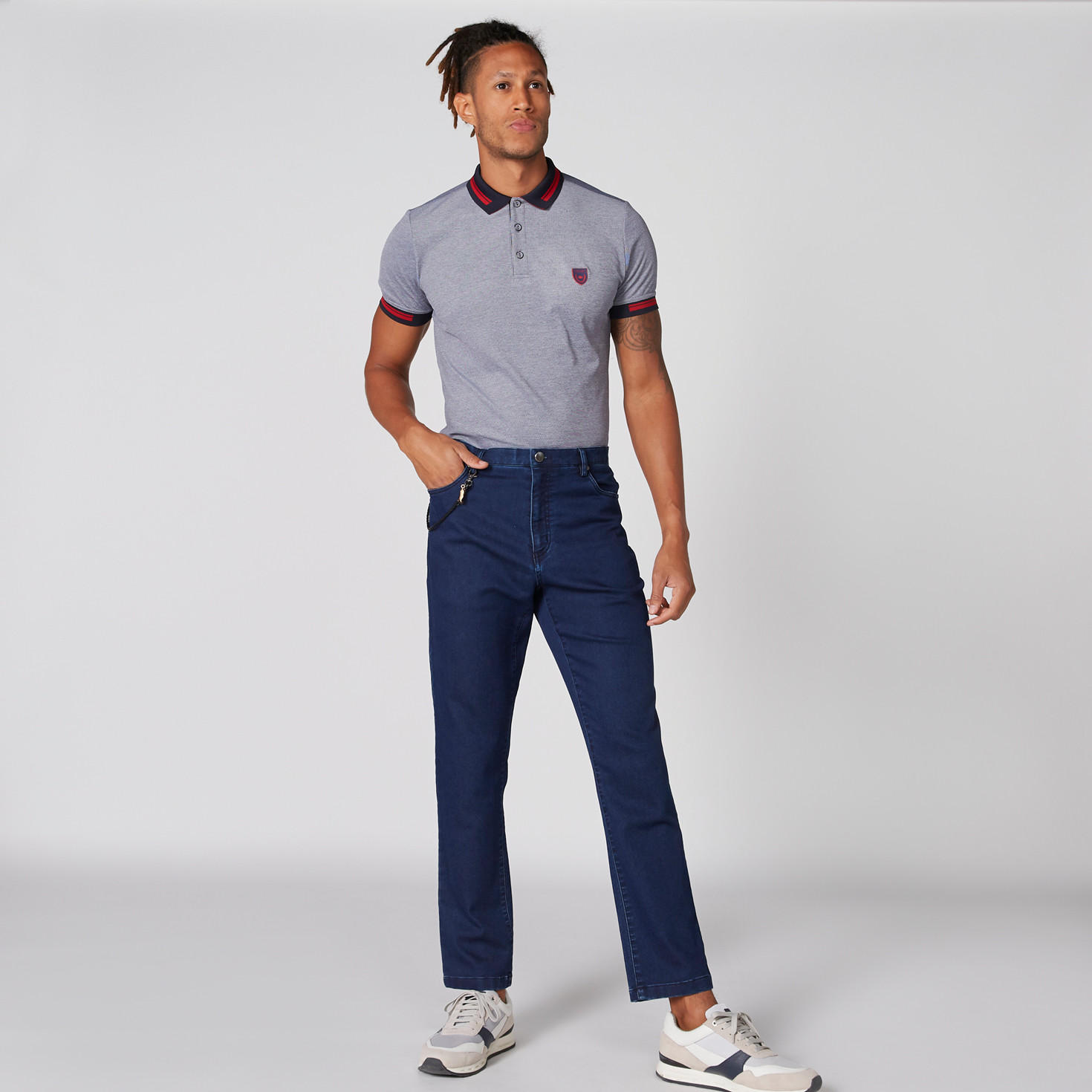 بنطال جينز طويل بزر إغلاق وجيوب من لوم-men-clothing-bottoms-jeans-image-1