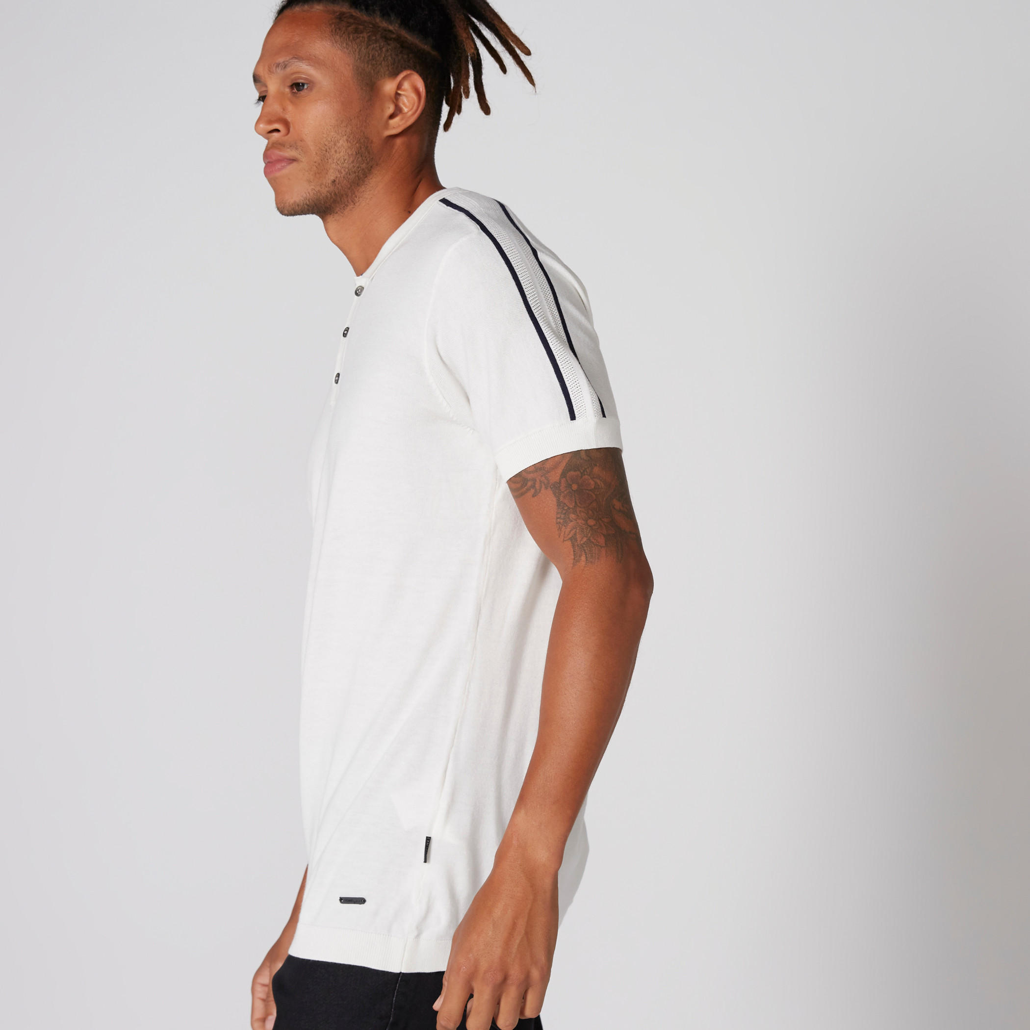 تيشيرت بياقة بولو وأكمام قصيرة من لوم-men-clothing-tshirtsandpolos-polos-image-4
