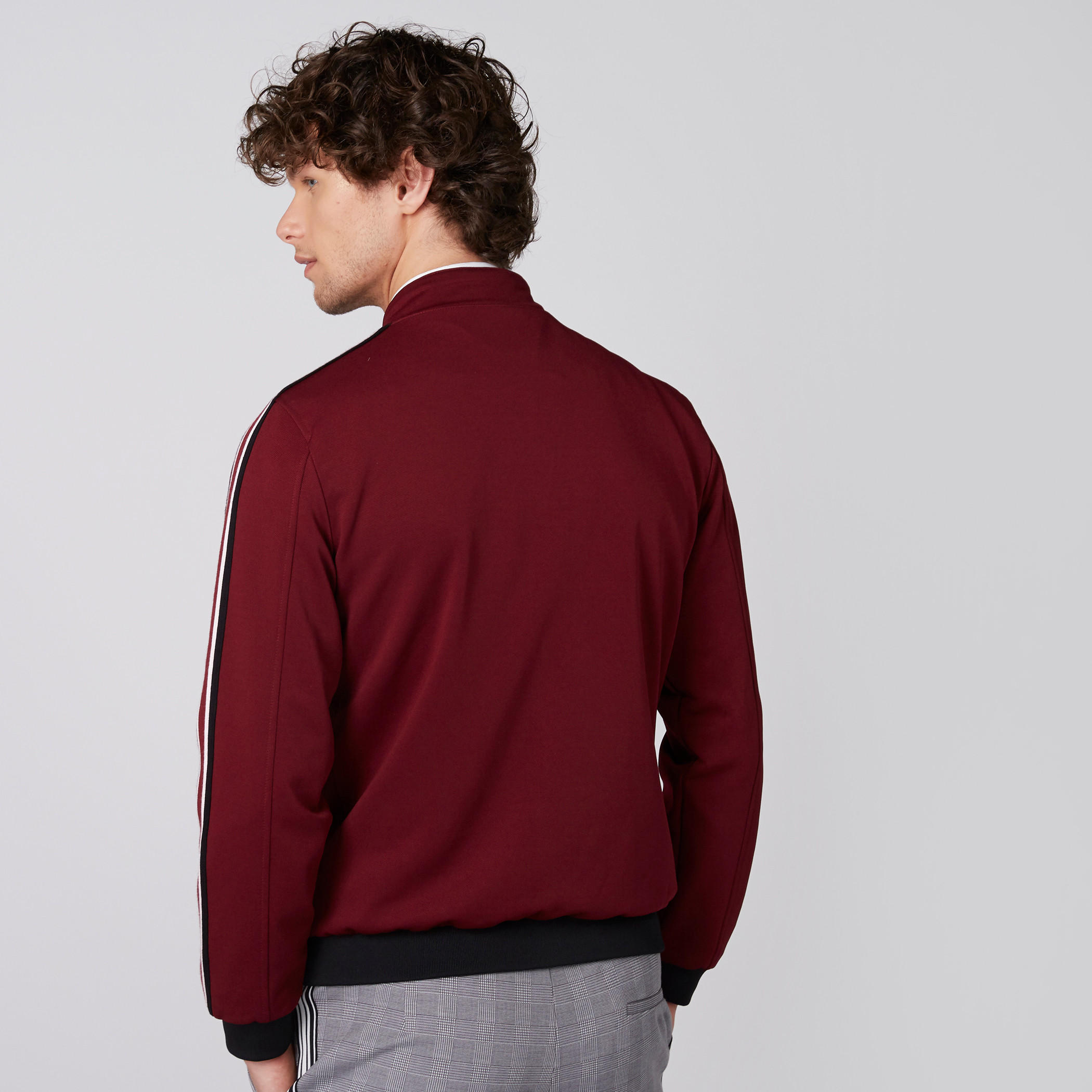 جاكيت بومبر بأكمام طويلة وسحّاب إغلاق من لوم-men-clothing-jacketsandblazers-jackets-image-4