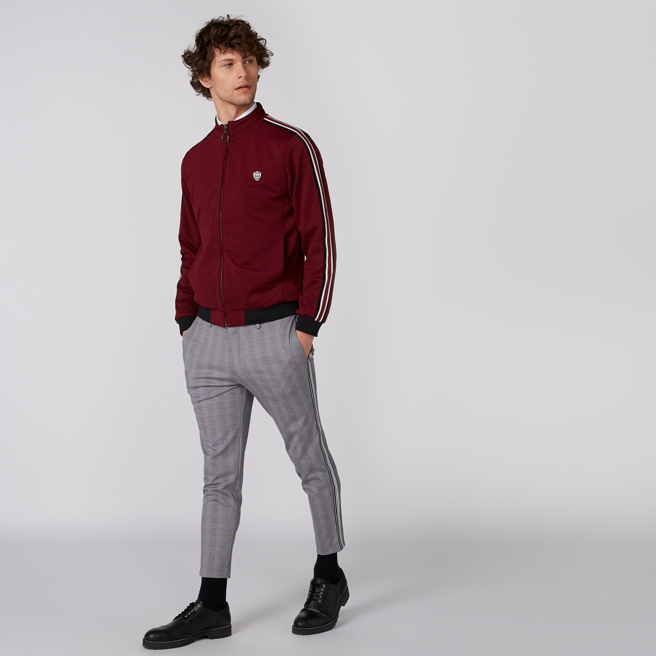 جاكيت بومبر بأكمام طويلة وسحّاب إغلاق من لوم-men-clothing-jacketsandblazers-jackets-image-6