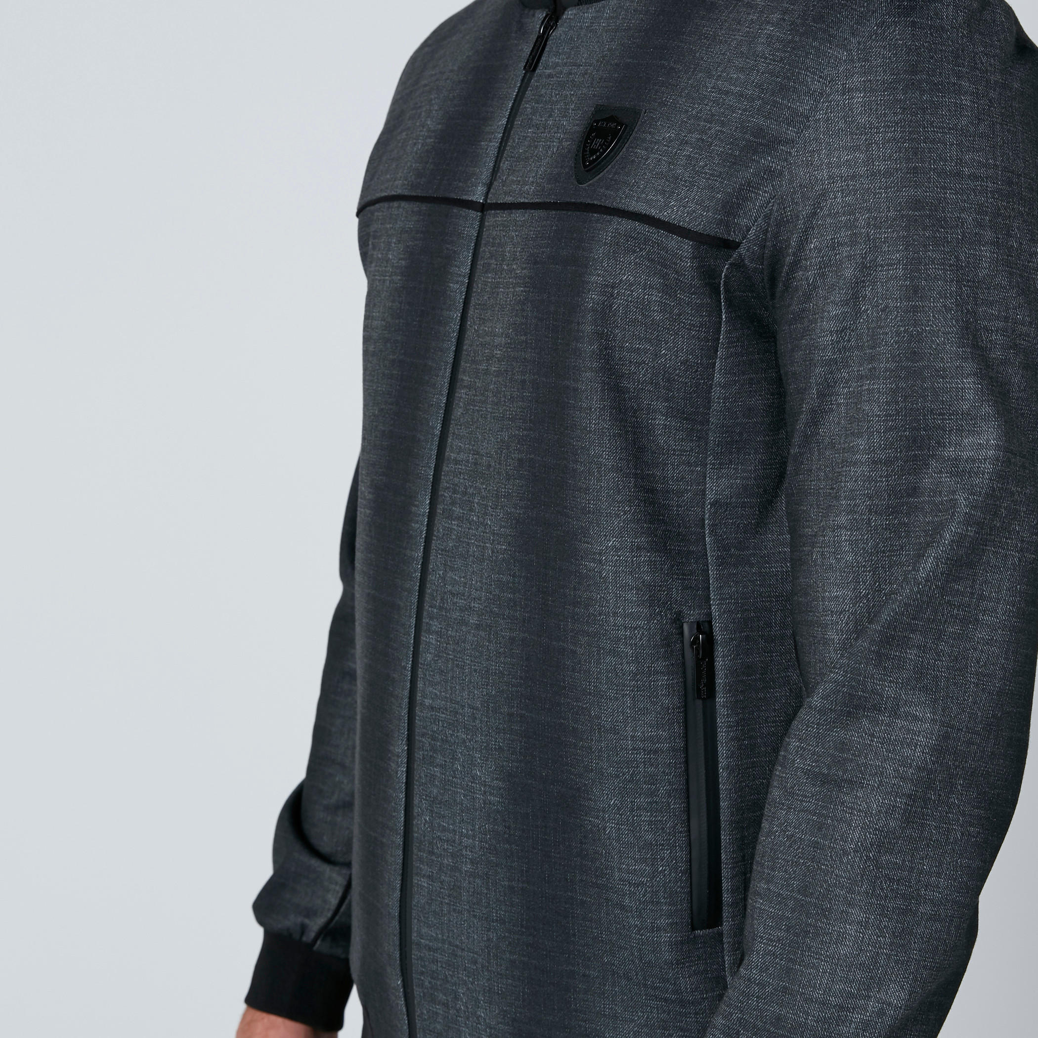 L'Homme Long Sleeves Bomber Jacket with Pocket Detail and Zip Closure-men-clothing-jacketsandblazers-jackets-image-4