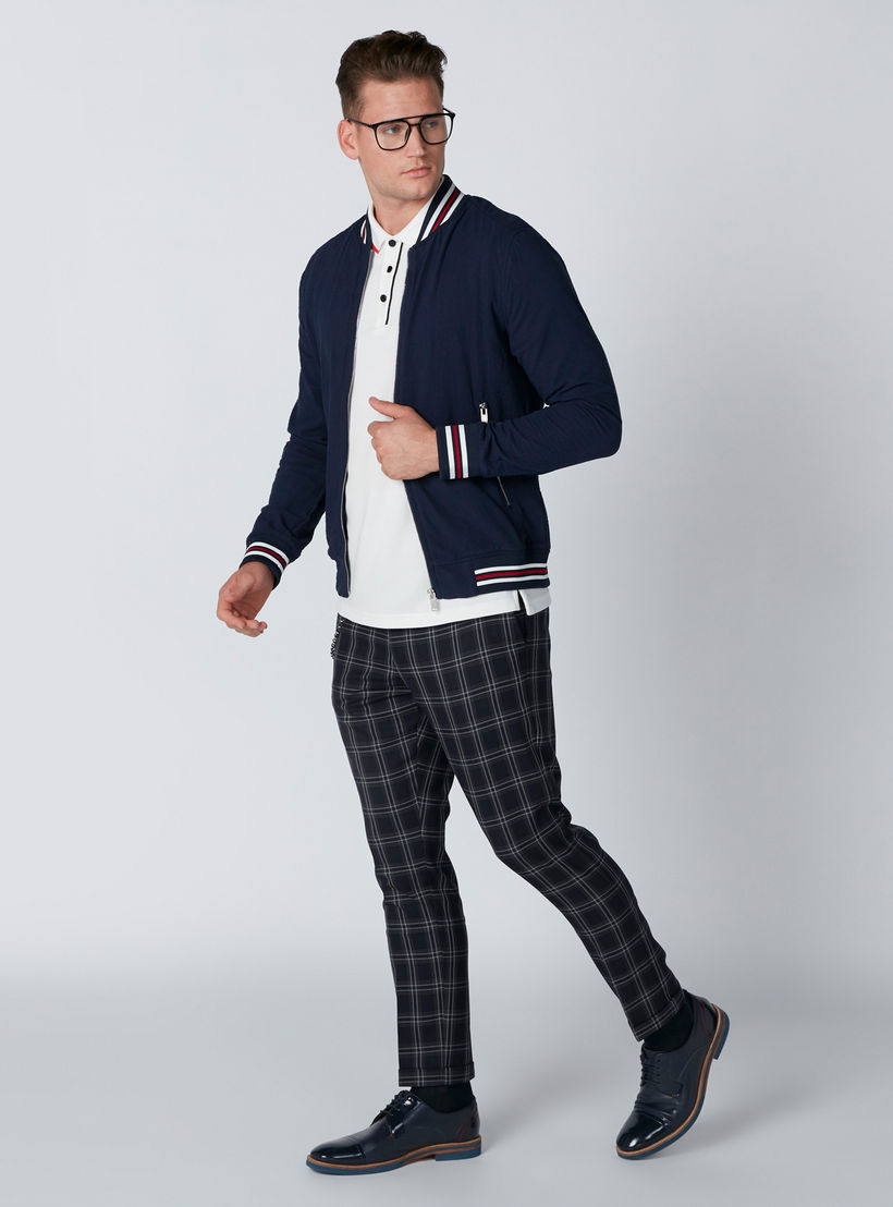 تيشيرت بياقة بولو وأكمام قصيرة من لوم-men-clothing-tshirtsandpolos-polos-image-1