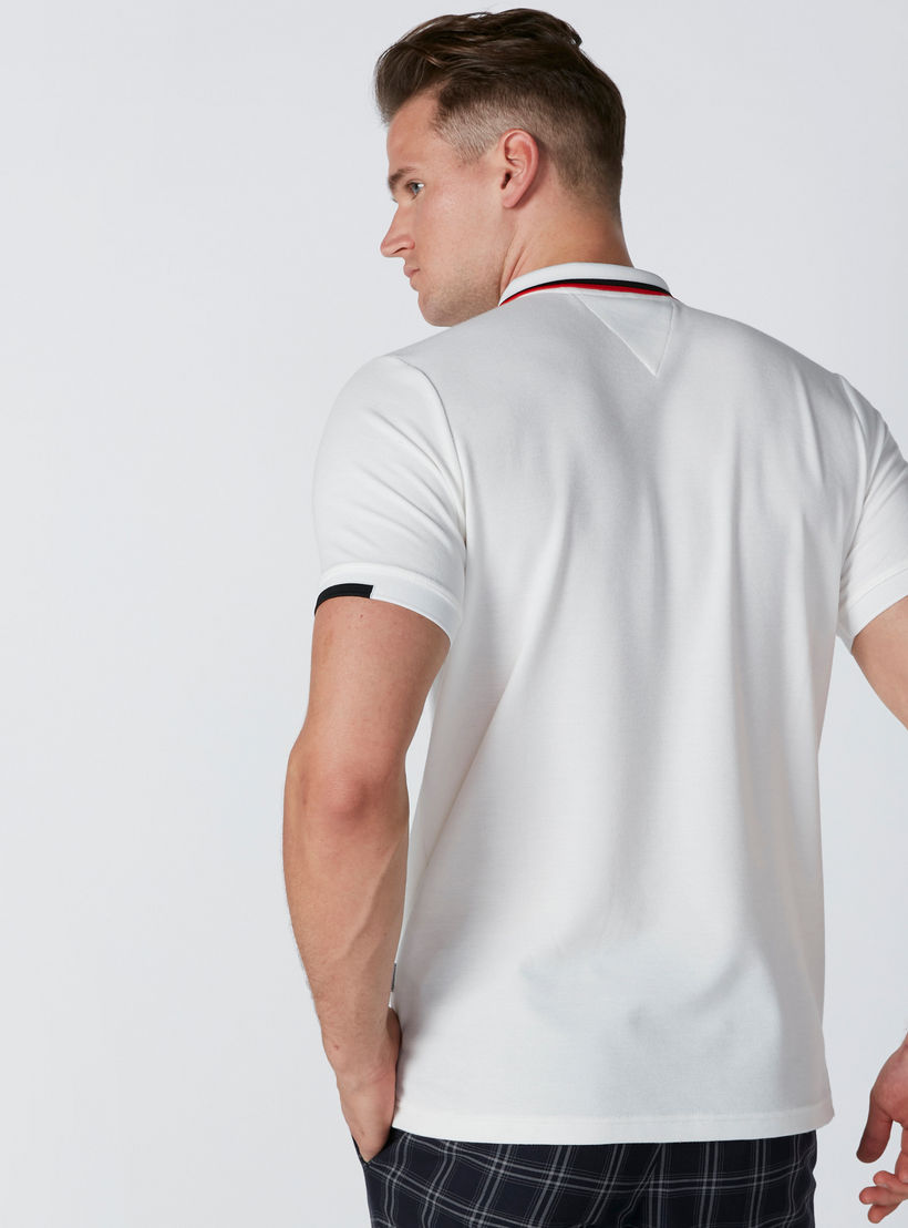 تيشيرت بياقة بولو وأكمام قصيرة من لوم-men-clothing-tshirtsandpolos-polos-image-2