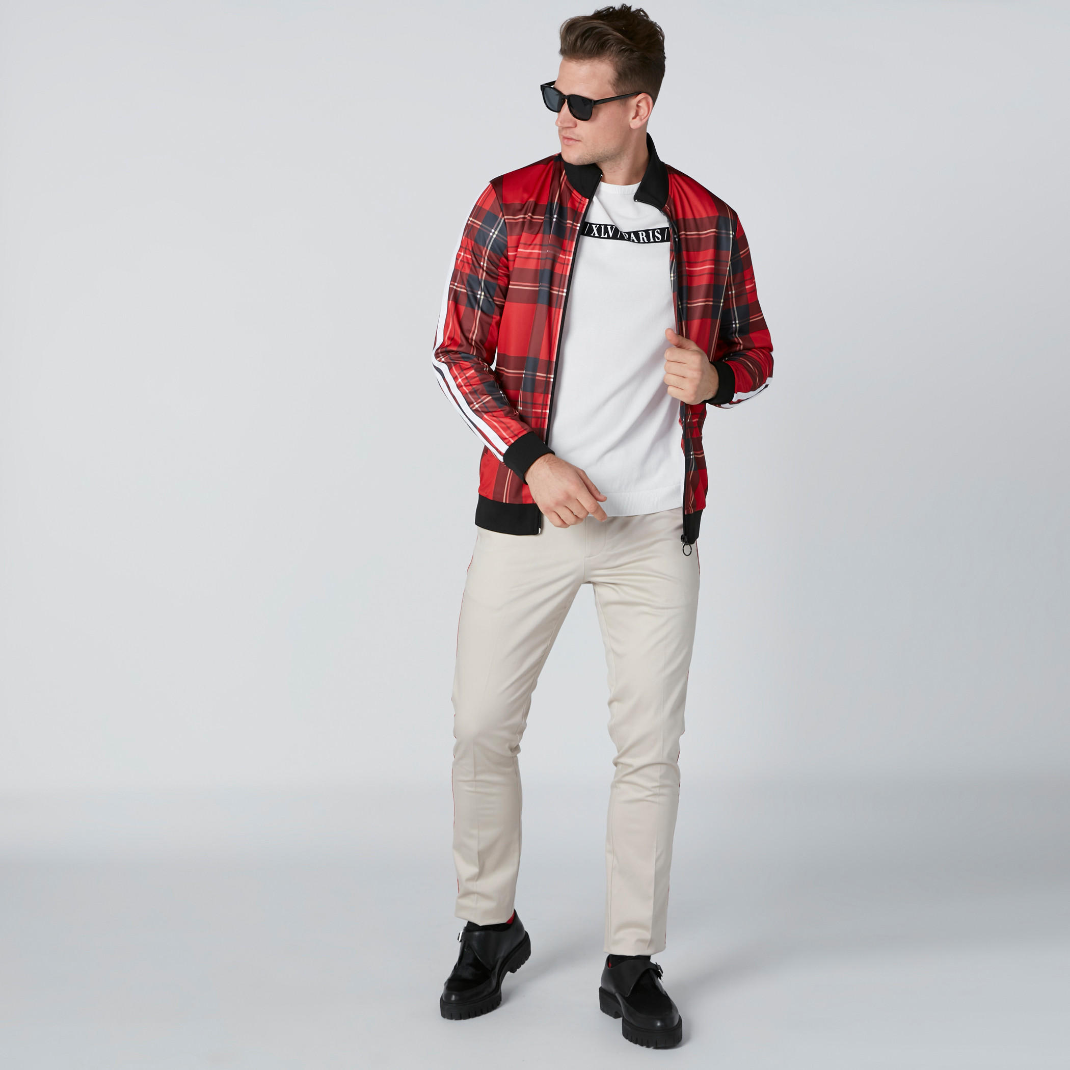 بنطال سليم بشريطة من لوم-men-clothing-bottoms-trousersandchinos-trousers-image-3