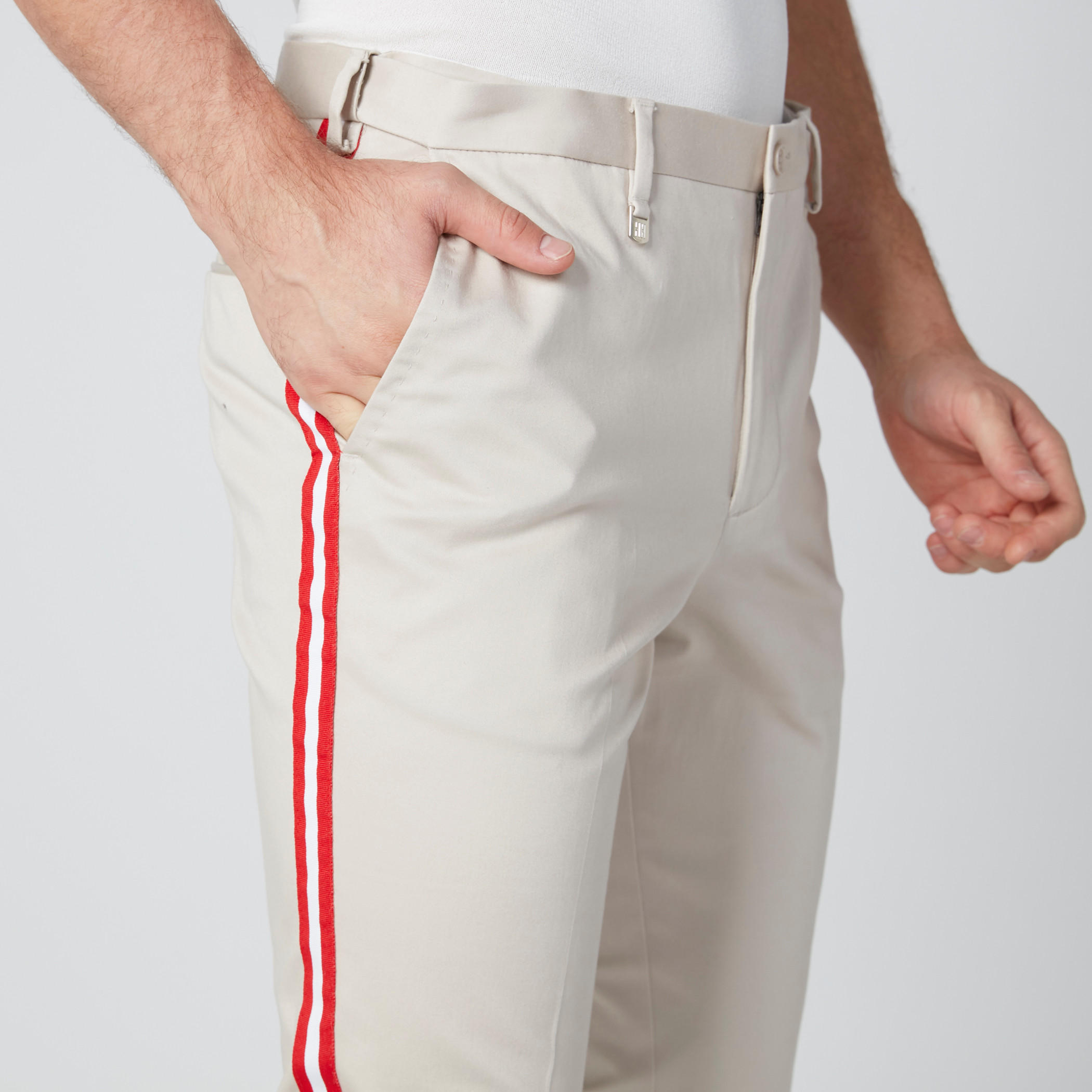 L'Homme Tape Detail Trousers in Slim Fit-men-clothing-bottoms-trousersandchinos-trousers-image-4