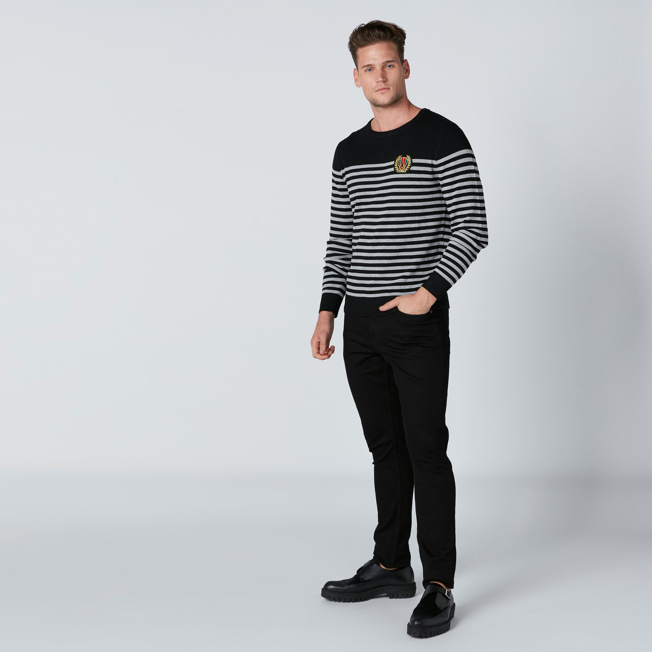 سويت شيرت مقلّم بأكمام طويلة من لوم-men-clothing-sweatersandpullovers-image-3
