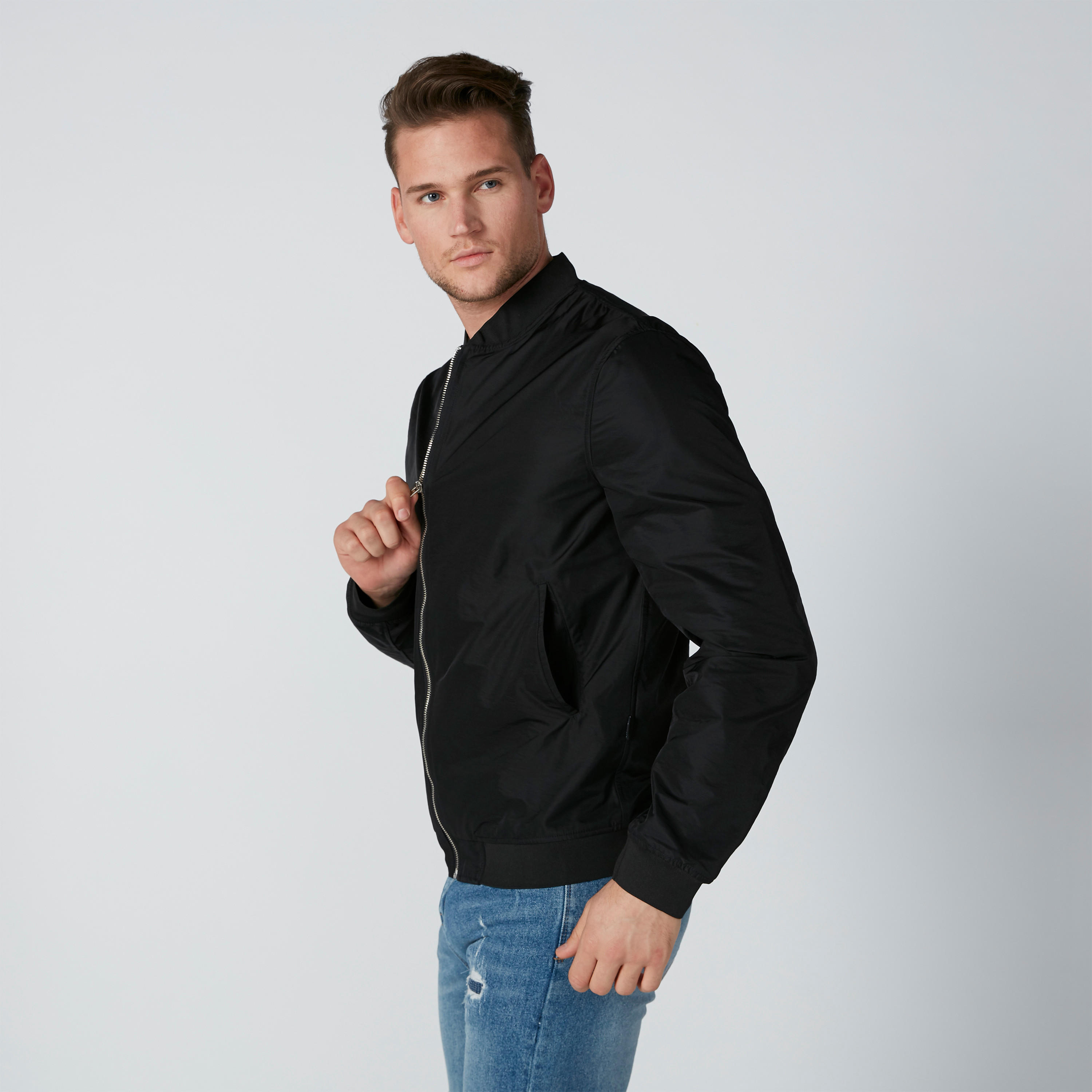 جاكيت بأكمام طويلة وجيوب وطبعات من لوم-men-clothing-jacketsandblazers-jackets-image-4