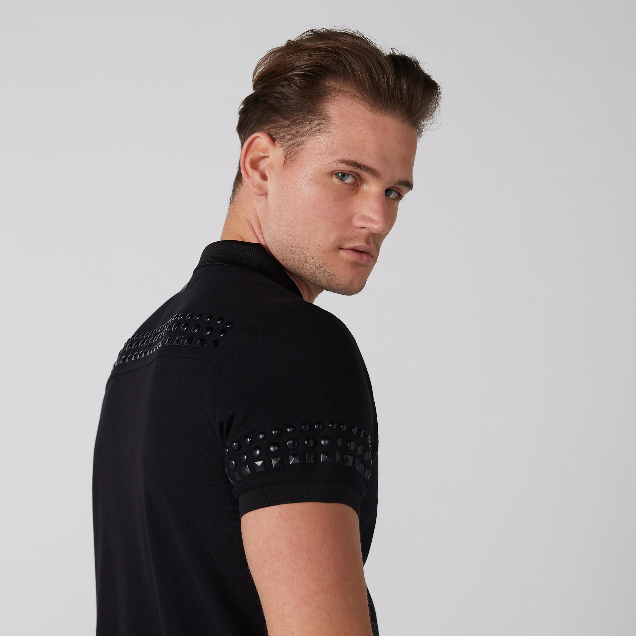 تيشيرت مزيّن بياقة بولو وأكمام قصيرة من لوم-men-clothing-tshirtsandpolos-polos-image-3