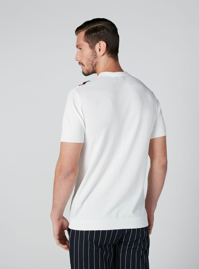 تيشيرت سليم فيت مقلّم بياقة بولو من لوم-men-clothing-tshirtsandpolos-polos-image-2