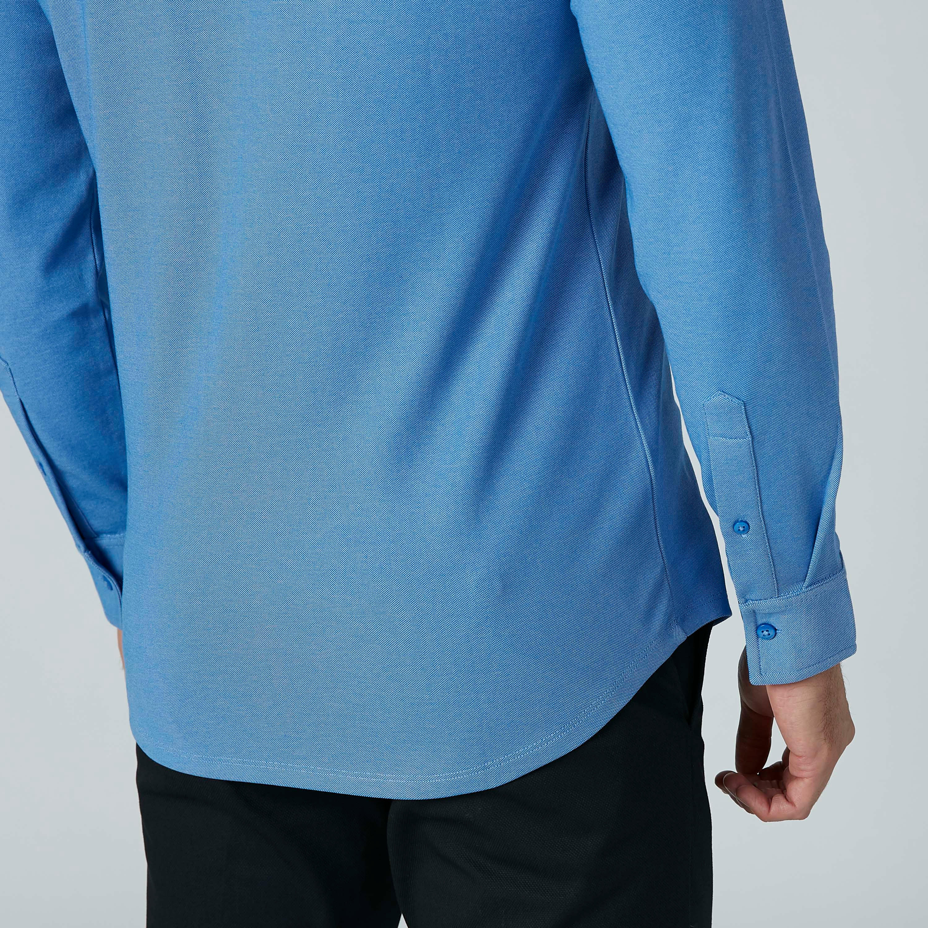 قميص رسمي سادة بأكمام طويلة من لوم-men-clothing-shirts-image-4