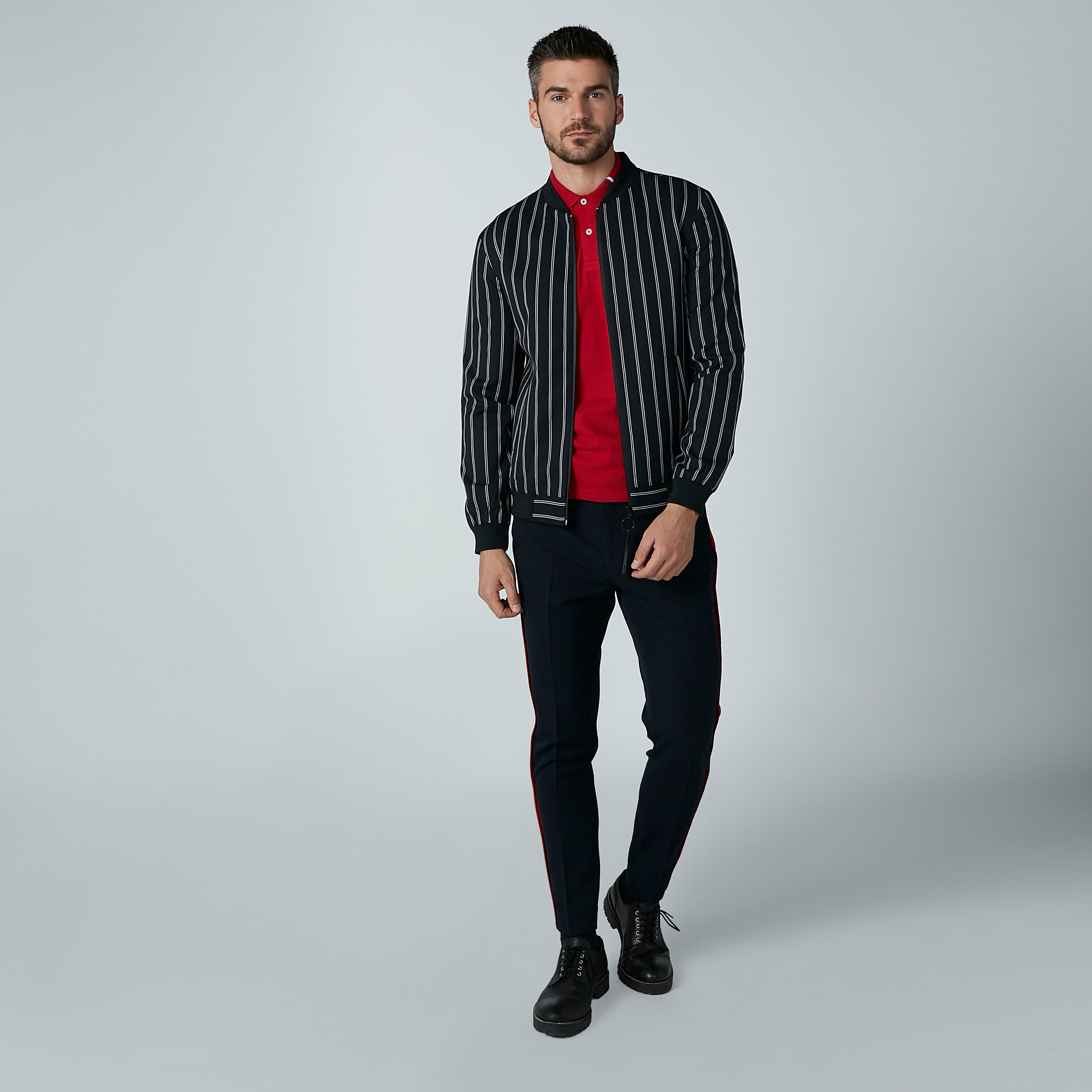 بنطال طويل بجيوب وشريطة من لوم-men-clothing-bottoms-trousersandchinos-trousers-image-1