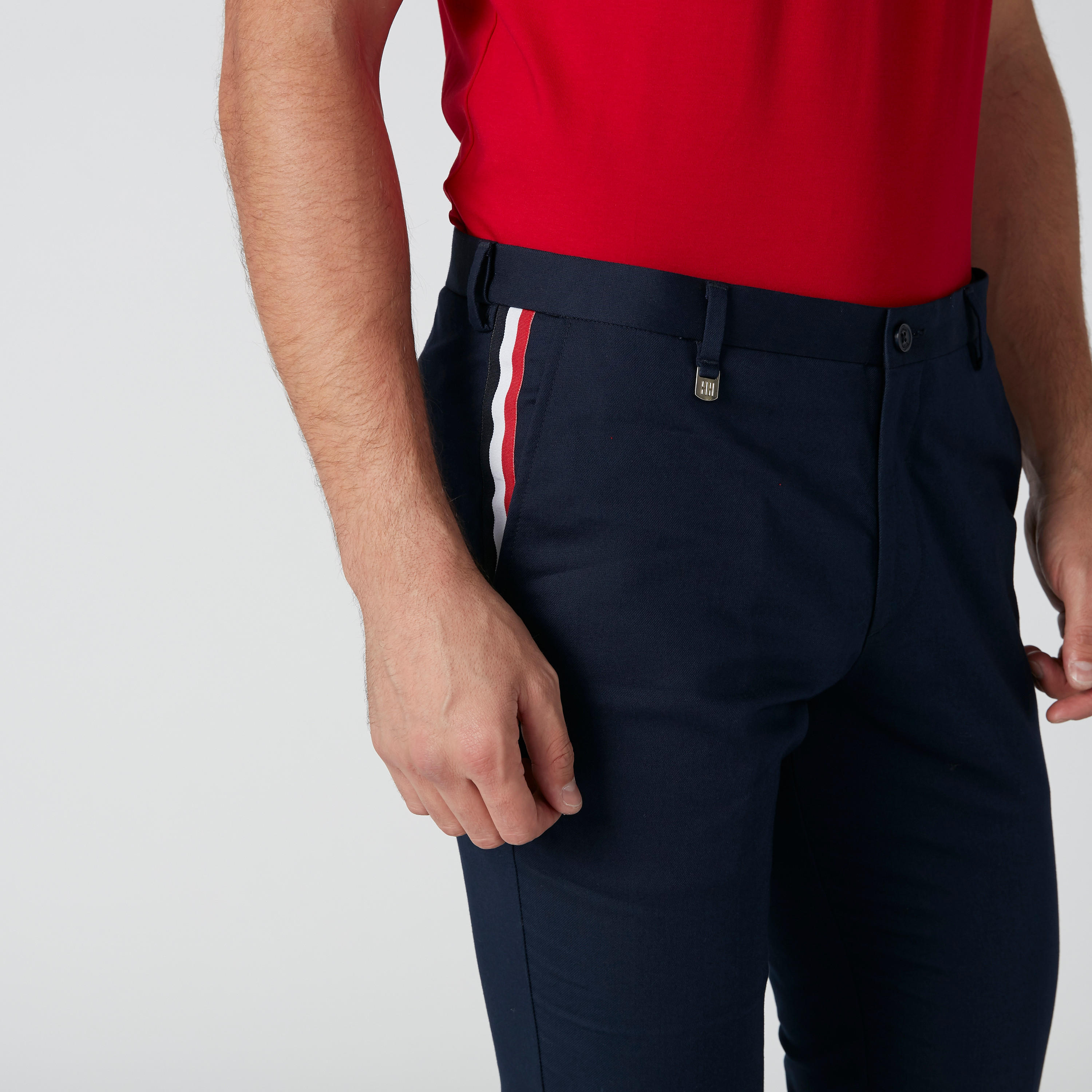 L'Homme Pocket Detail Trousers in Slim Fit-men-clothing-bottoms-trousersandchinos-trousers-image-5