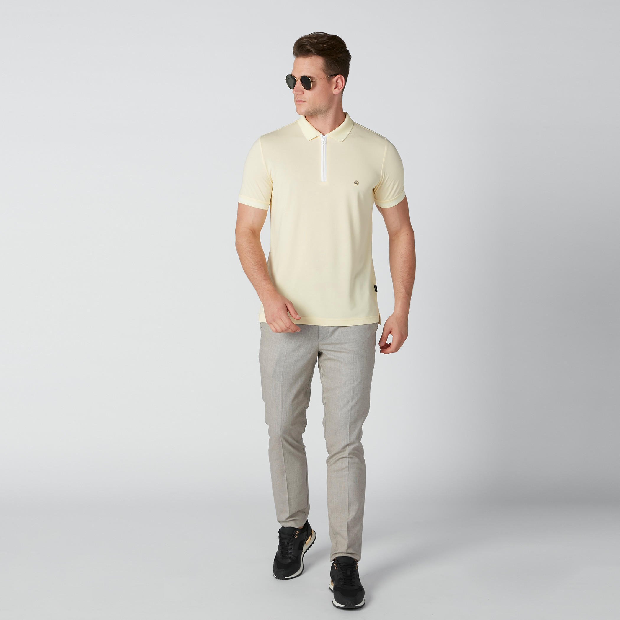 تيشيرت بياقة بولو وسحّاب من لوم-men-clothing-tshirtsandpolos-polos-image-11