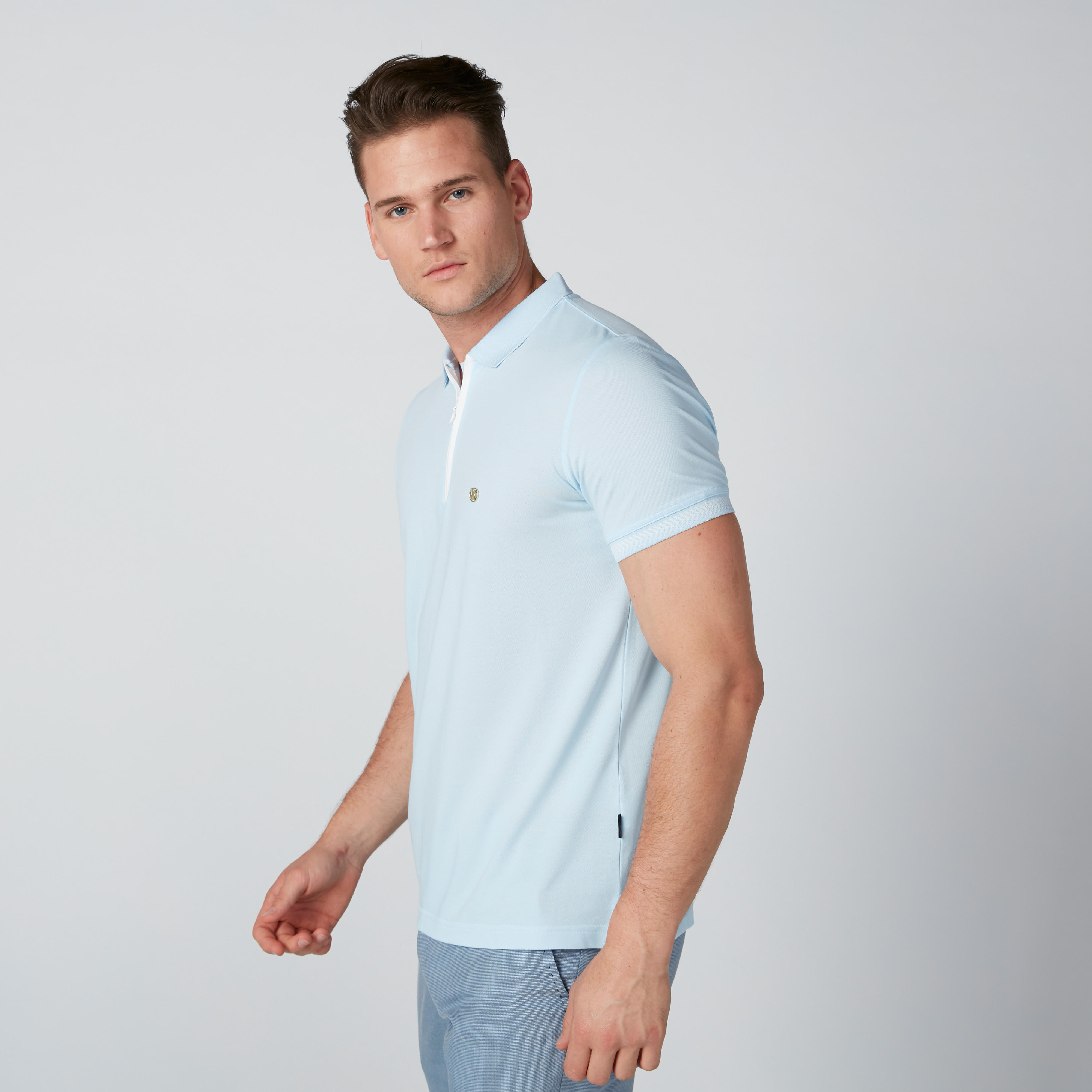 تيشيرت بياقة بولو وسحّاب من لوم-men-clothing-tshirtsandpolos-polos-image-3