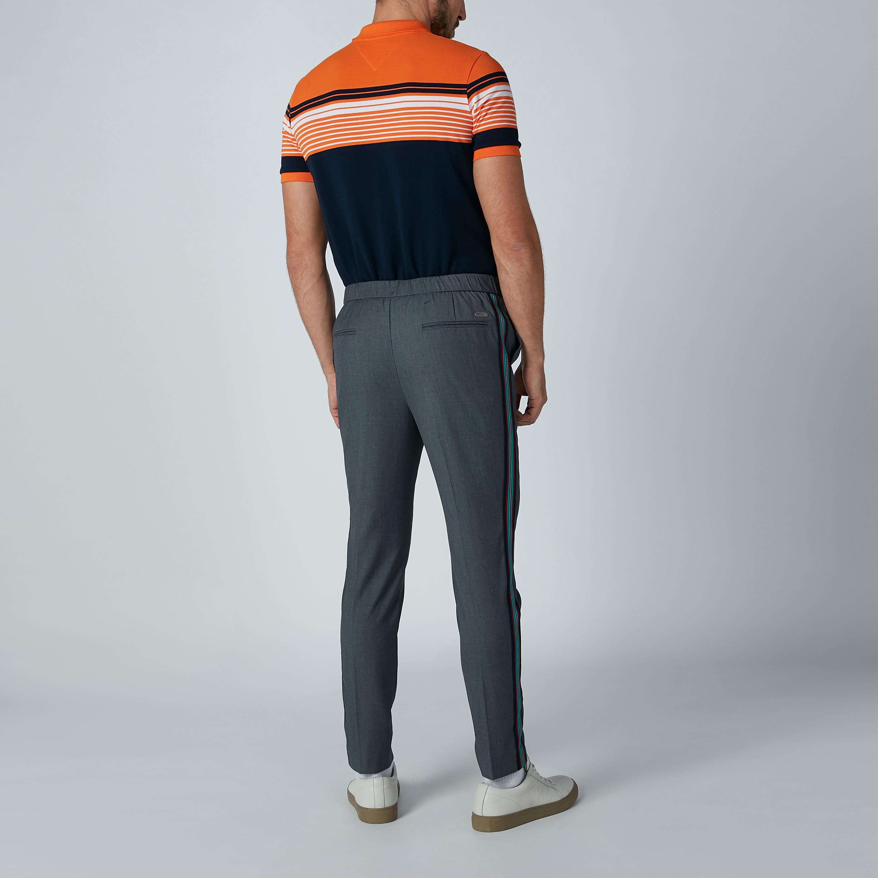 بنطال برباط وشريطة جانبيّة وجيوب من لوم-men-clothing-bottoms-trousersandchinos-trousers-image-4