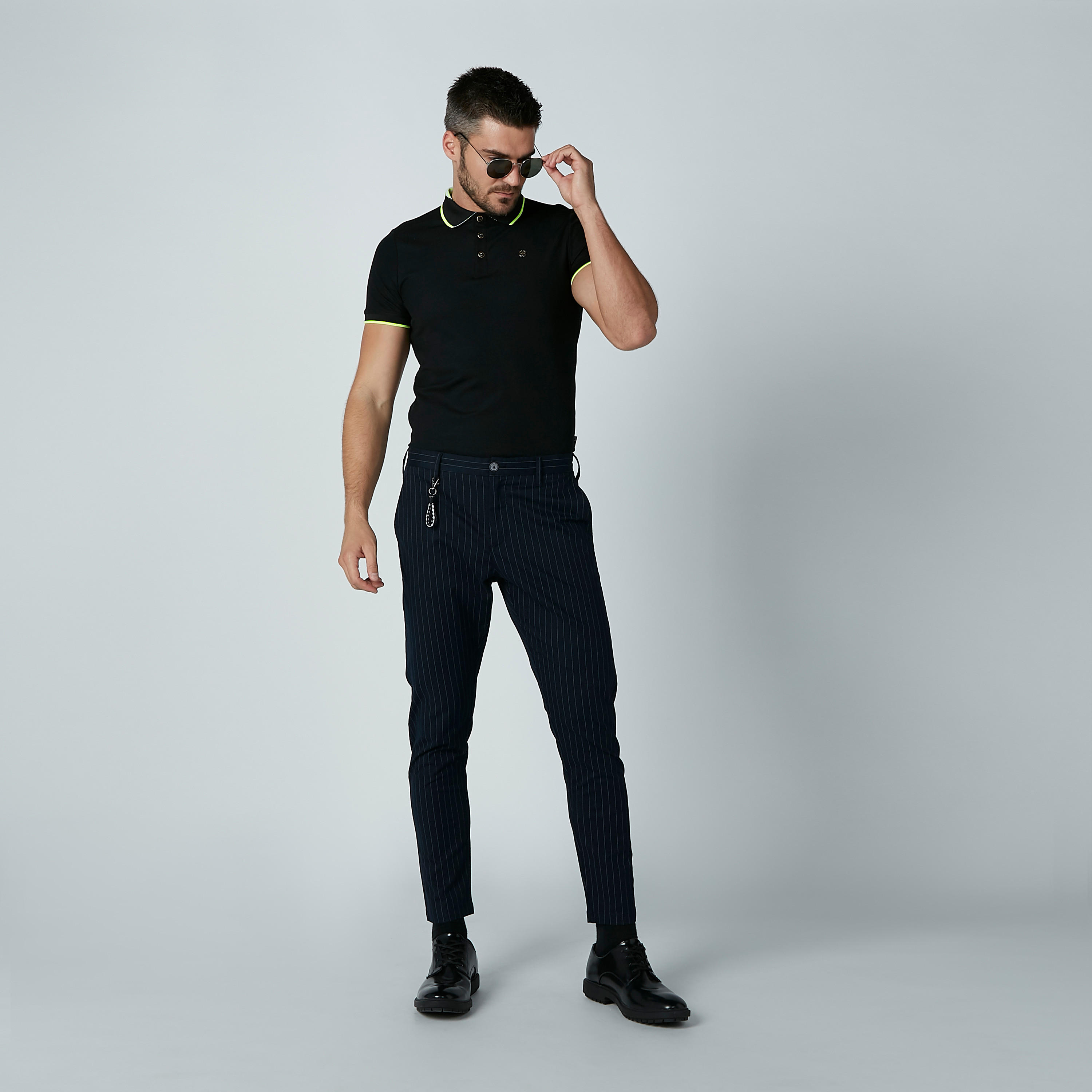 تيشيرت بياقة بولو من لوم-men-clothing-tshirtsandpolos-polos-image-1