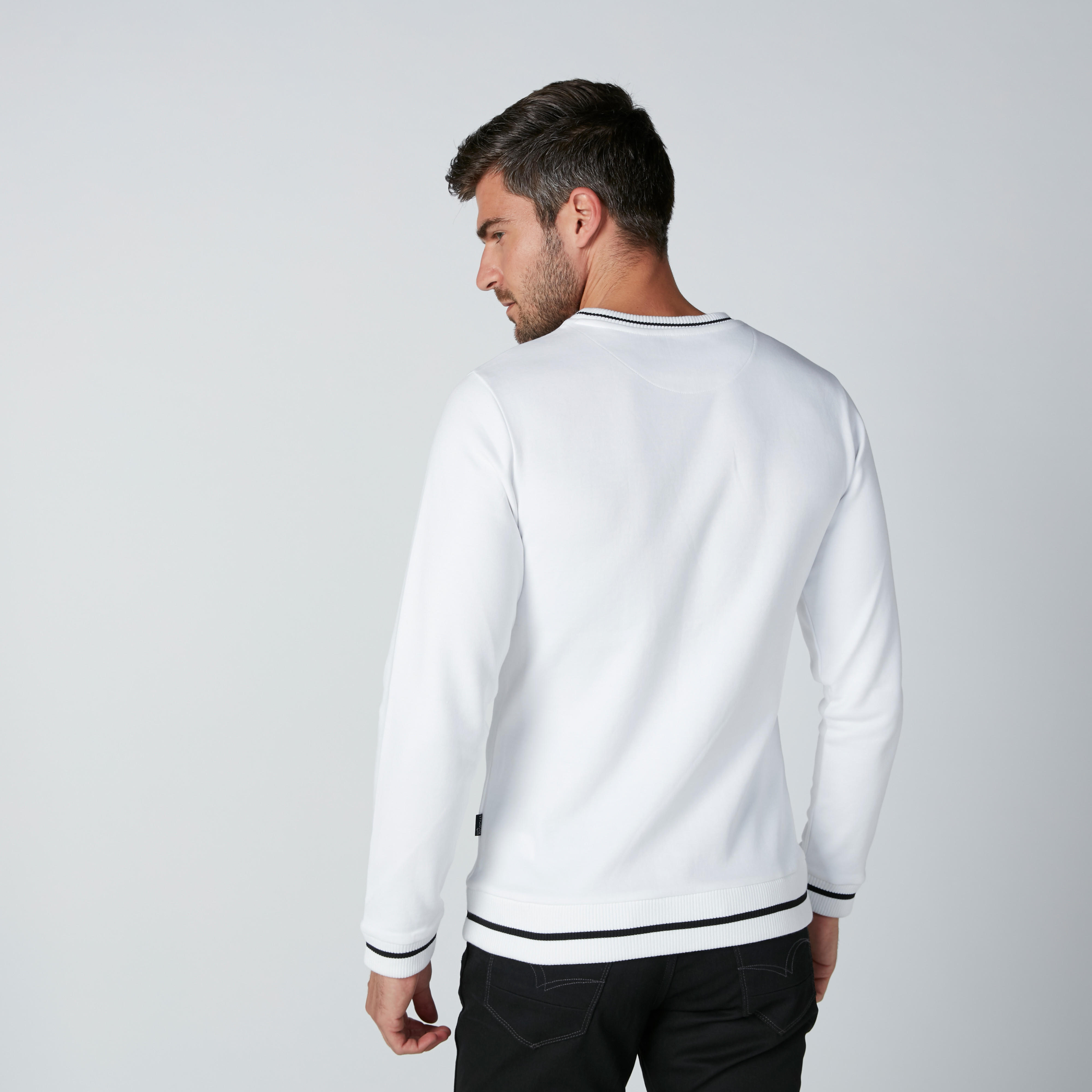 سويت شيرت بأكمام طويلة وتفاصيل ترتر وطبعات من لوم-men-winterwear-hoodiesandsweatshirts-image-2