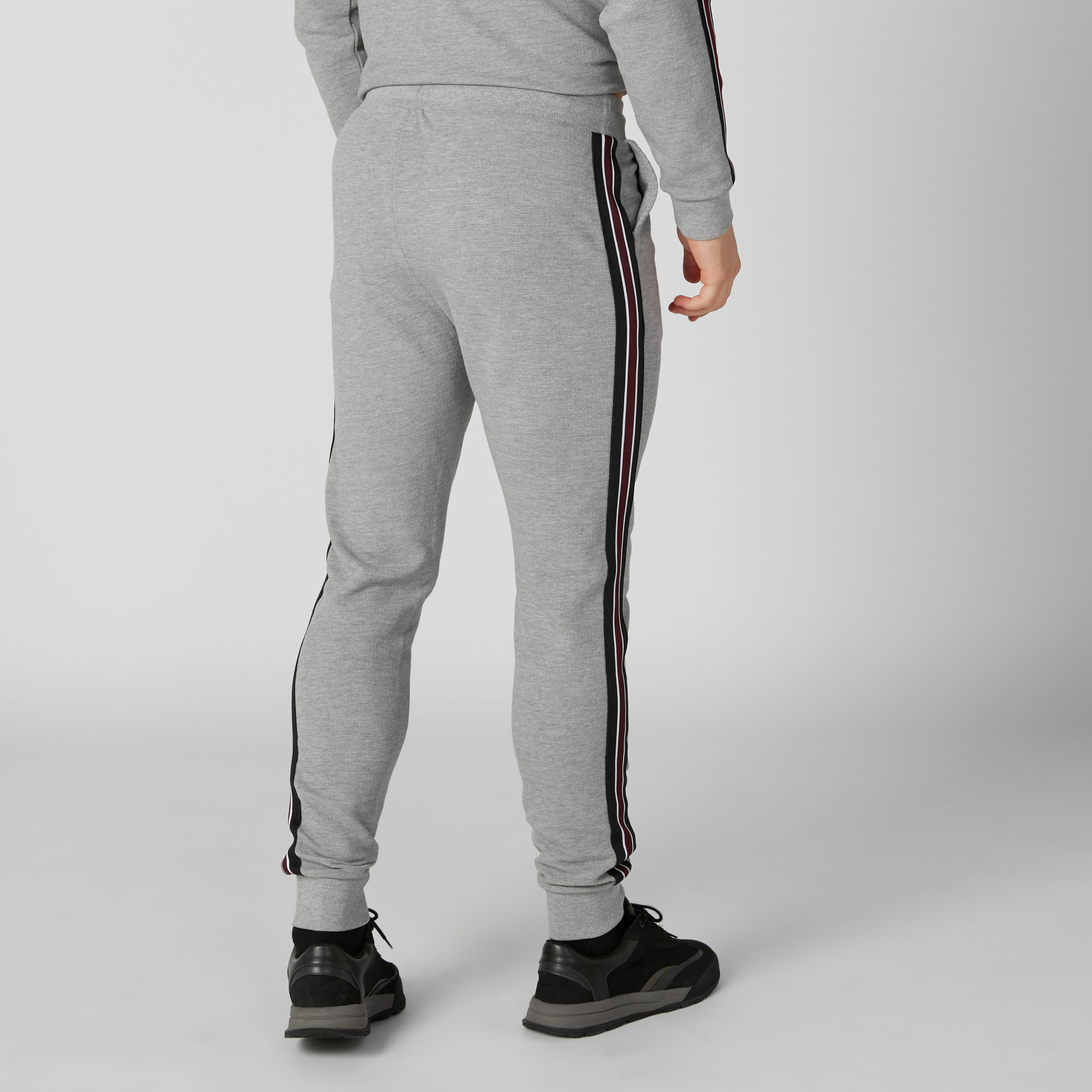 بنطال رياضي طويل بجيوب وشريطة جانبية من لوم-men-clothing-bottoms-joggers-image-2