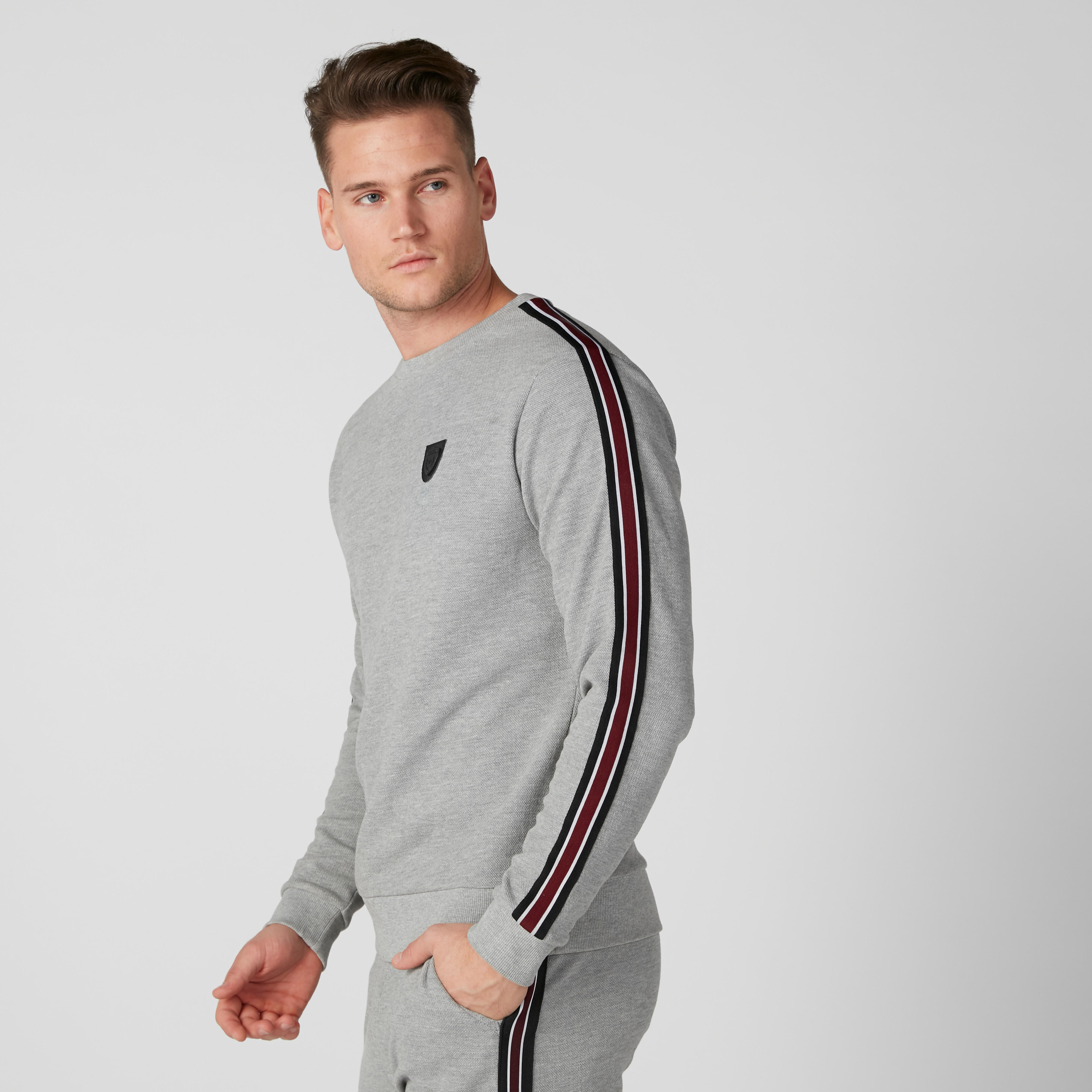 سويتر بأكمام طويلة من لوم-men-clothing-sweatersandpullovers-image-1