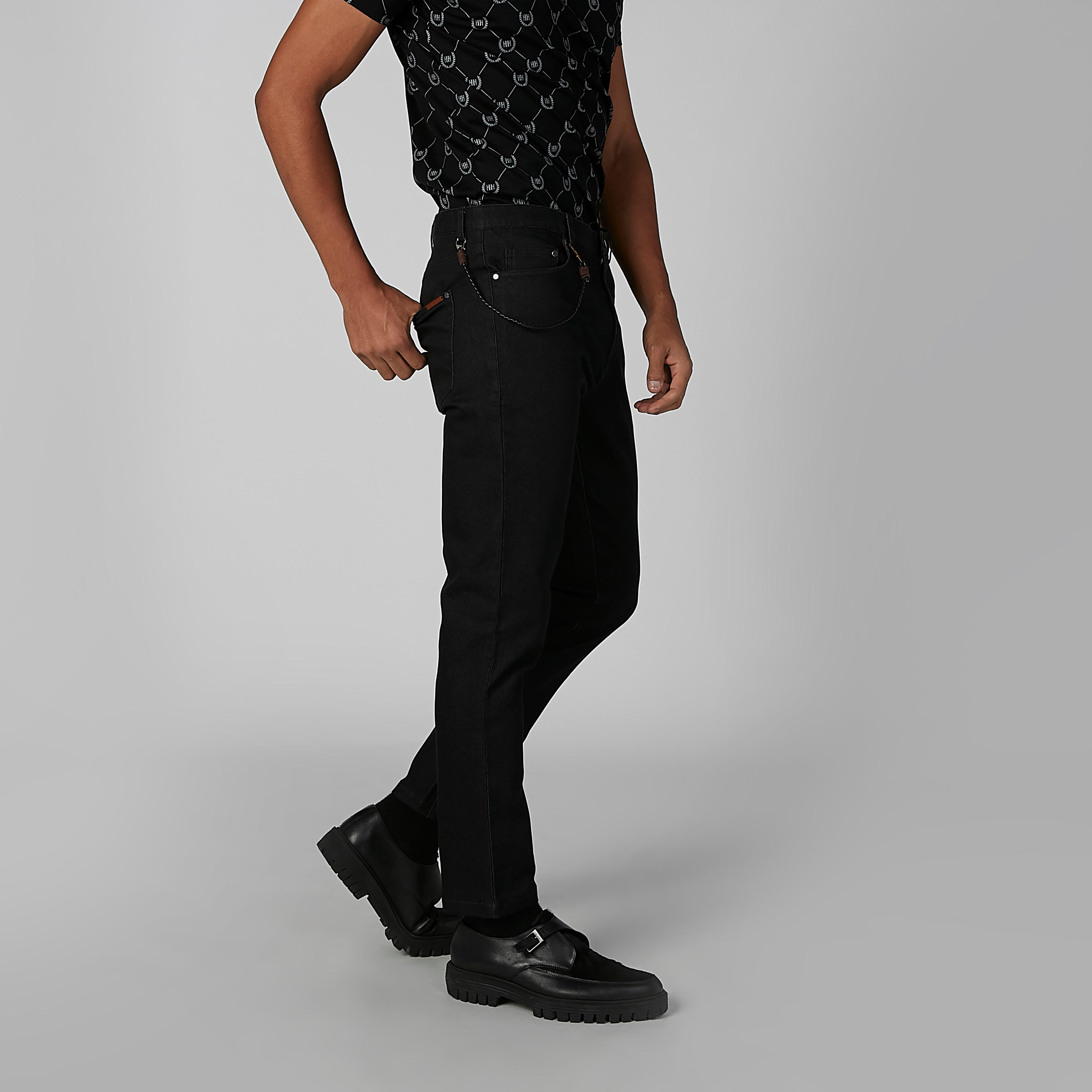بنطال طويل بجيوب وسلسلة من لوم-men-clothing-bottoms-trousersandchinos-trousers-image-3