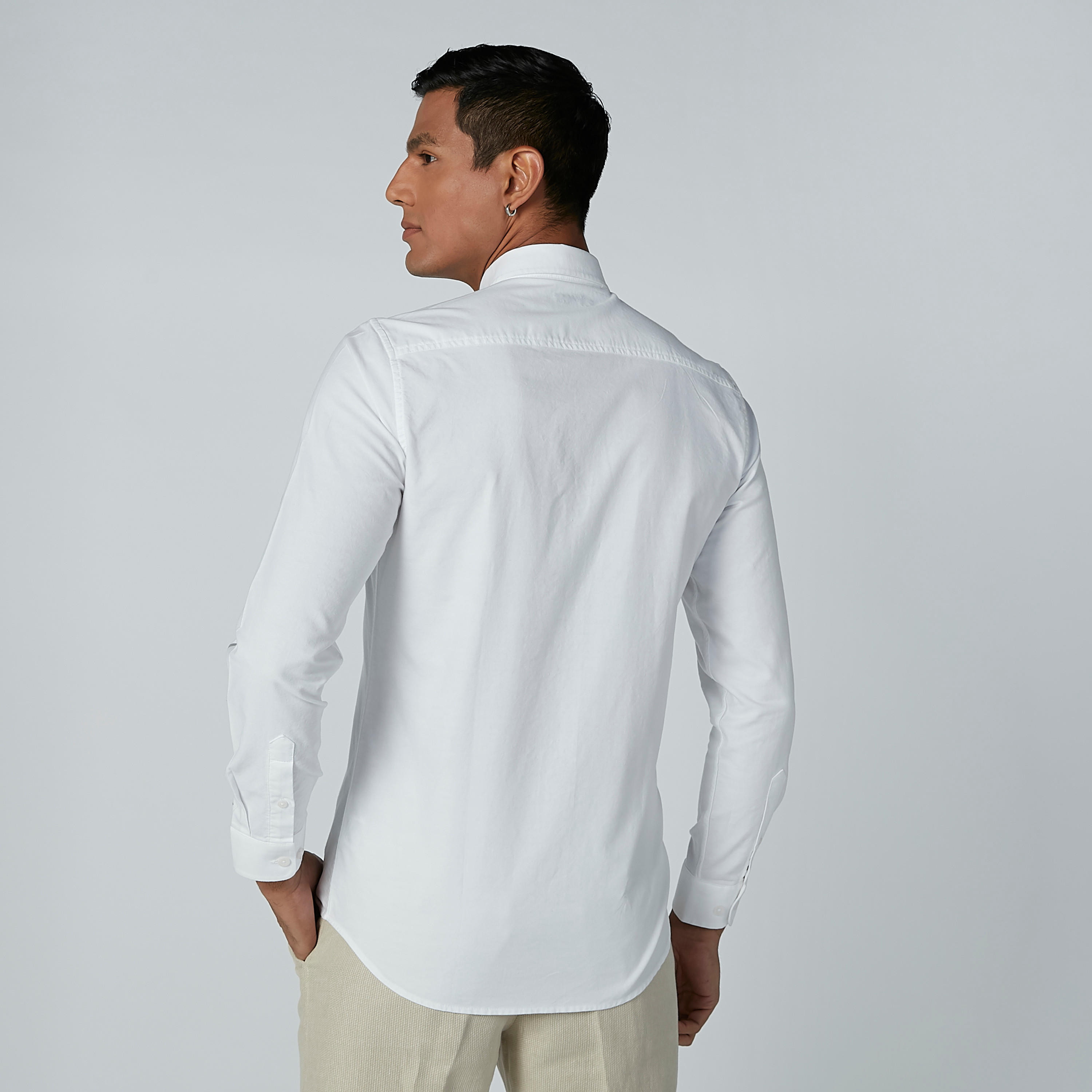 قميص بأكمام طويلة وأزرار وطبعات من لوم-men-clothing-shirts-image-5