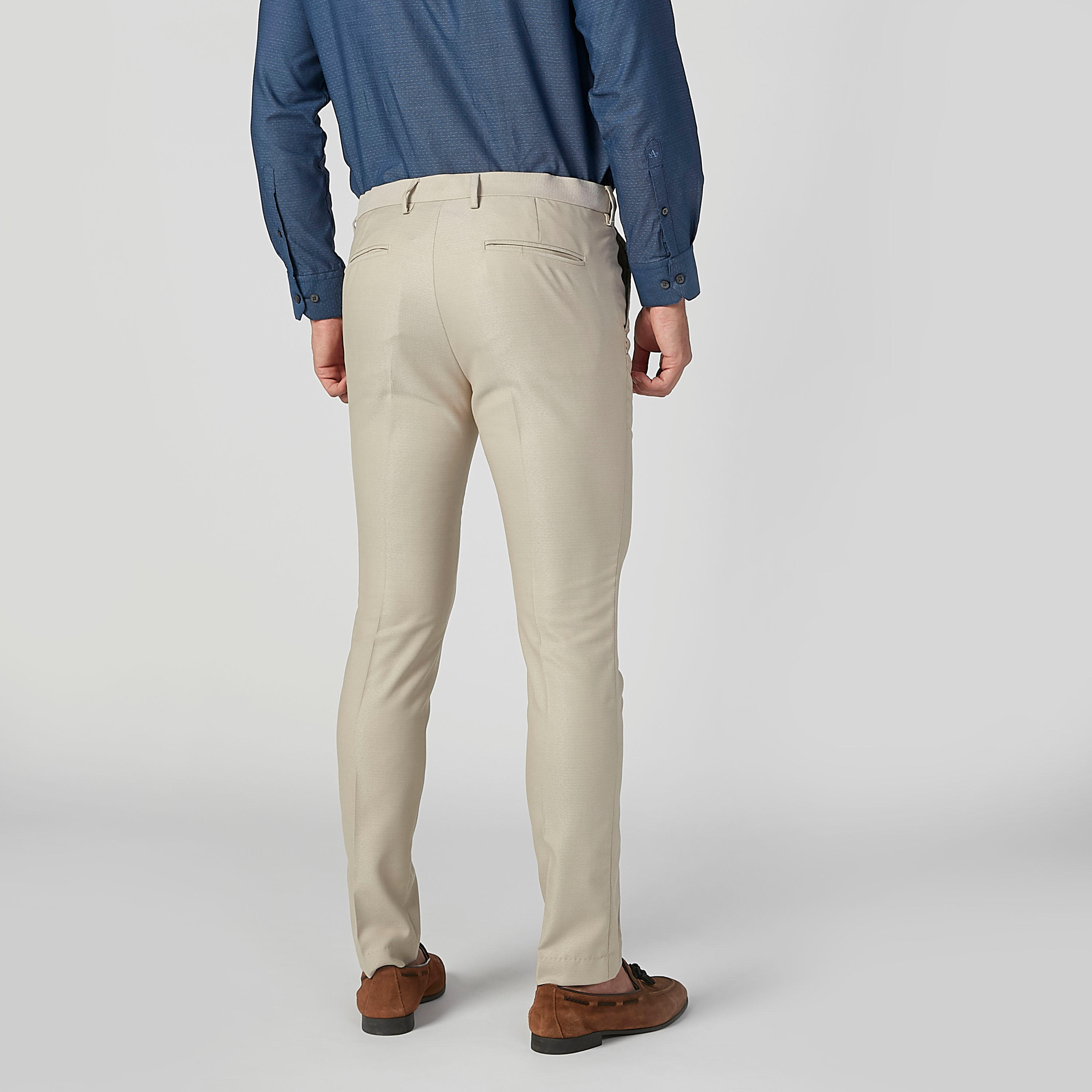 بنطال شينو طويل بقصّة سليم وجيوب من لوم-men-clothing-bottoms-trousersandchinos-trousers-image-5