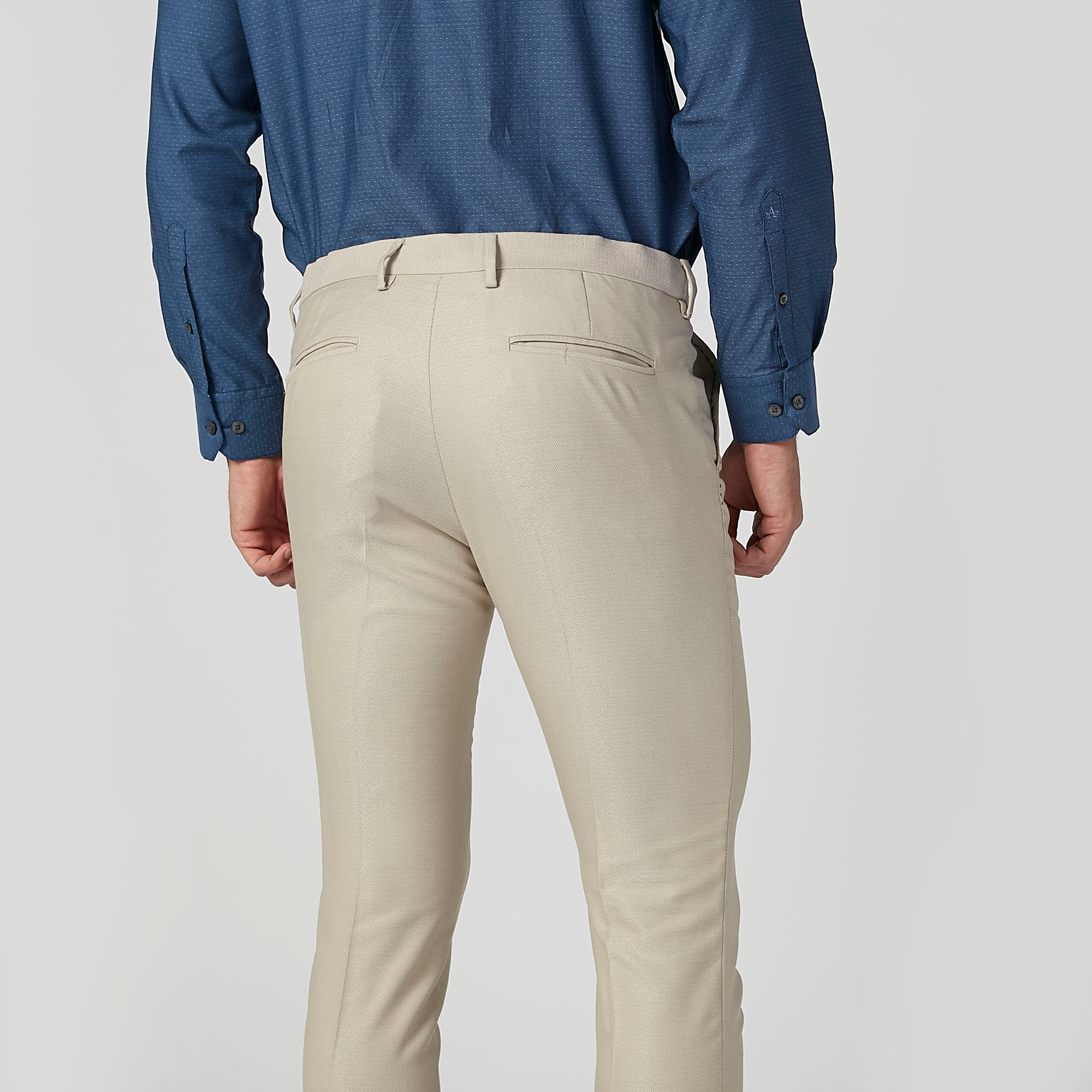 بنطال شينو طويل بقصّة سليم وجيوب من لوم-men-clothing-bottoms-trousersandchinos-trousers-image-6