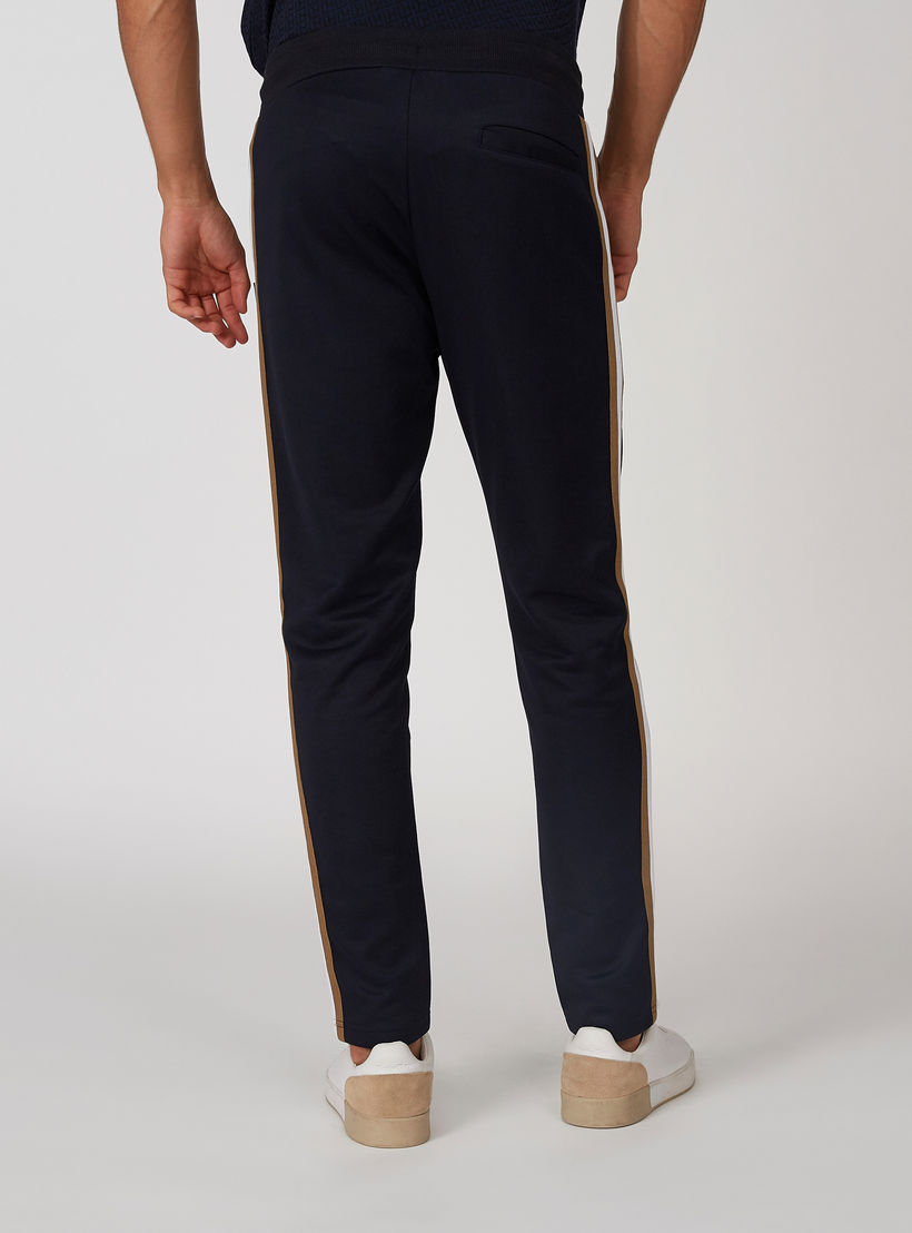 L'Homme Slim Fit Plain Mid Waist Pants with Pocket Detail-men-clothing-bottoms-trousersandchinos-trousers-image-2