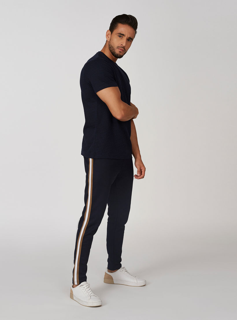 L'Homme Slim Fit Plain Mid Waist Pants with Pocket Detail-men-clothing-bottoms-trousersandchinos-trousers-image-3