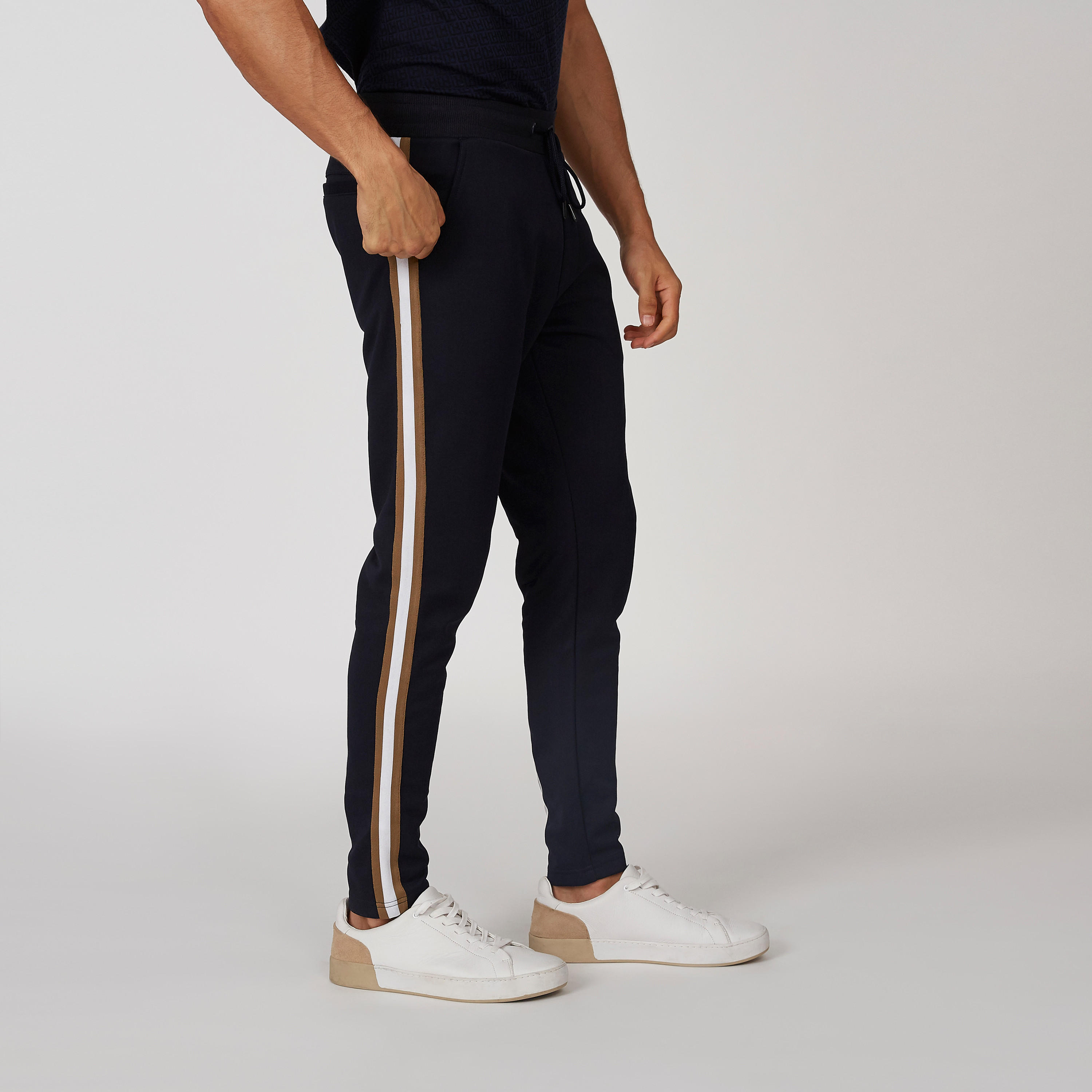 L'Homme Slim Fit Plain Mid Waist Pants with Pocket Detail-men-clothing-bottoms-trousersandchinos-trousers-image-5